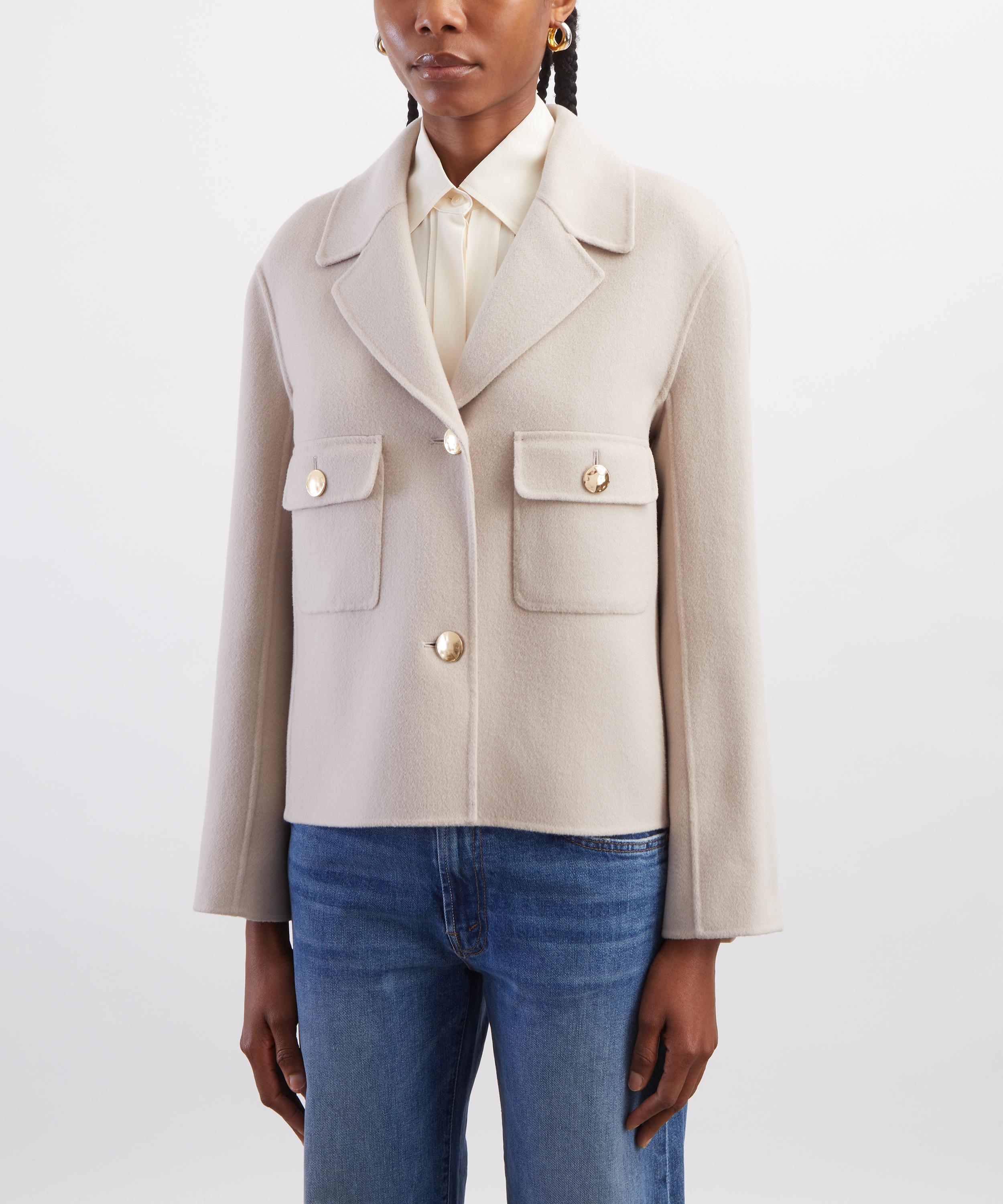 S Max Mara - Sorriso Double Wool Drap Jacket image number 2