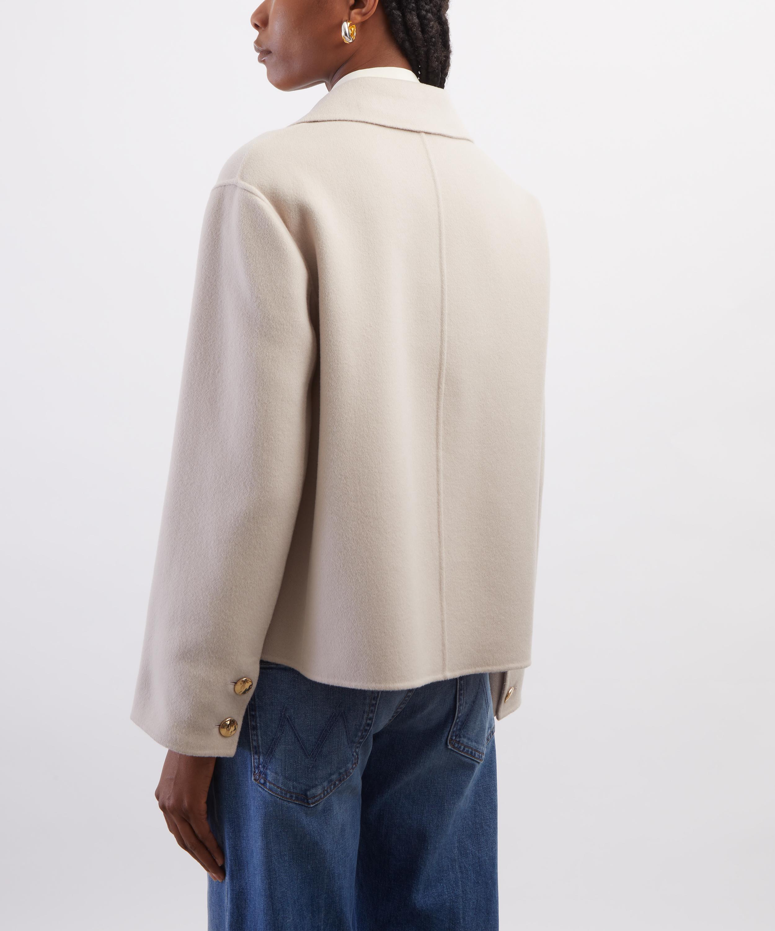 S Max Mara - Sorriso Double Wool Drap Jacket image number 3