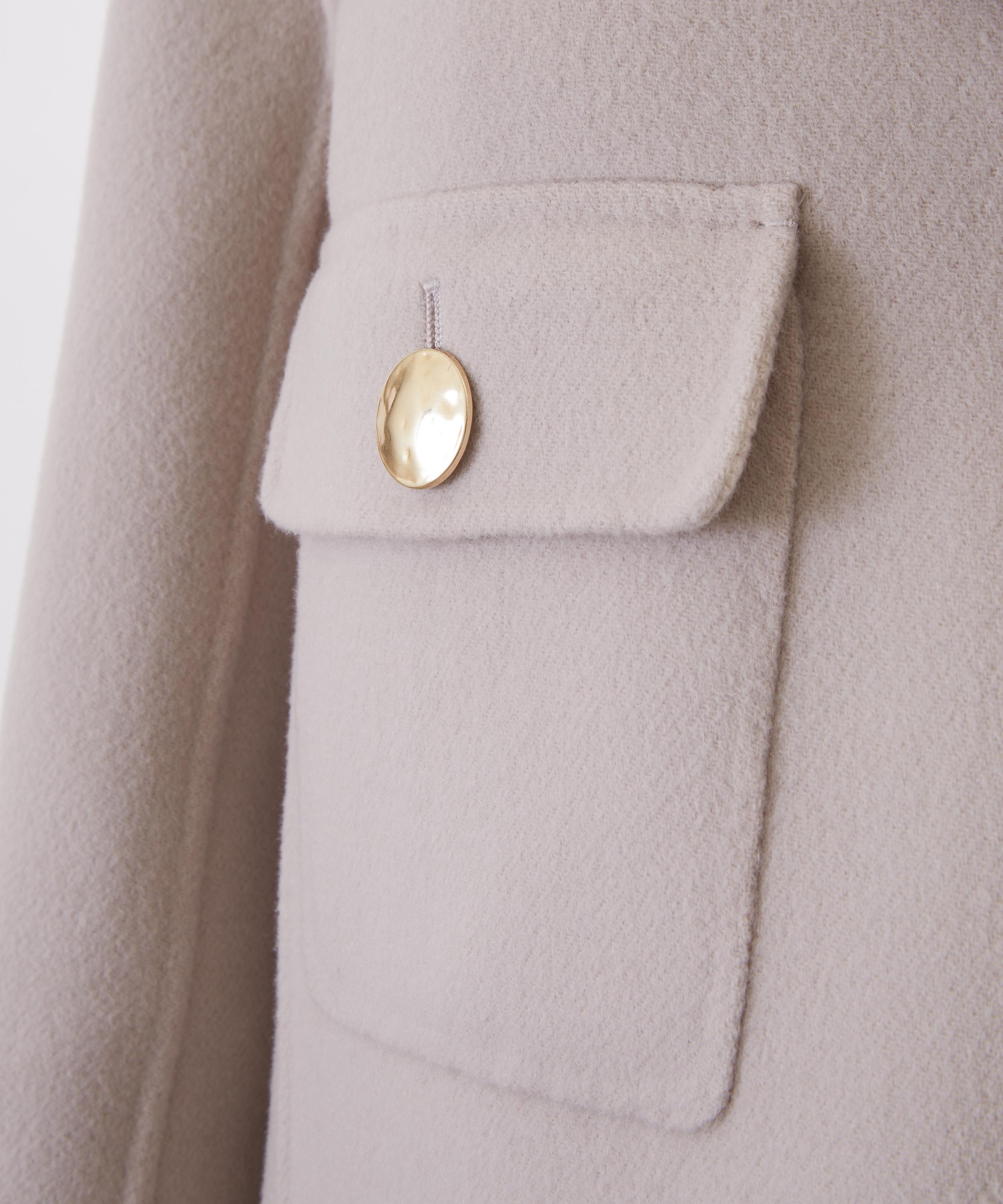 S Max Mara - Sorriso Double Wool Drap Jacket image number 4