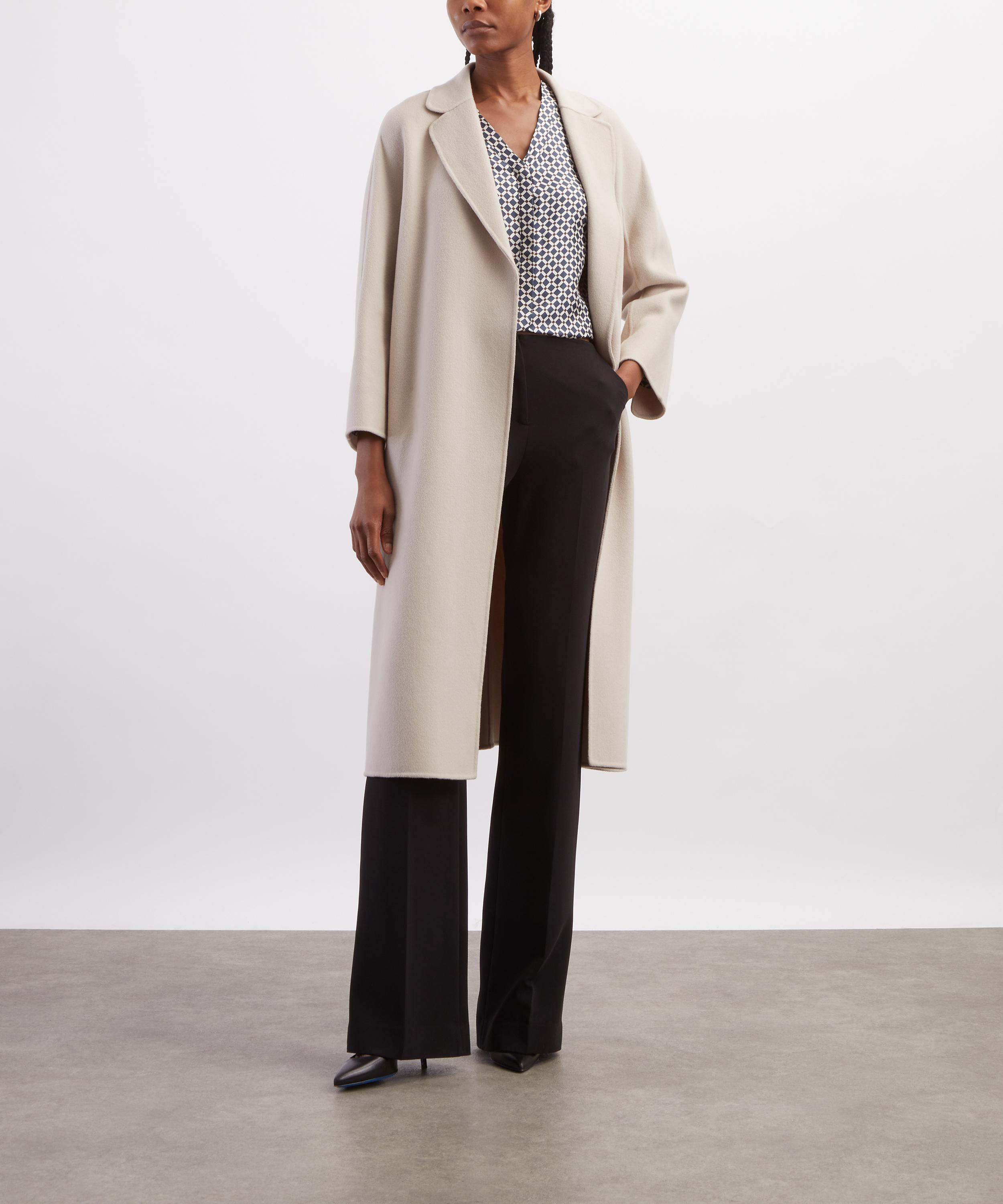 S Max Mara - Esturia Wool Broadcloth Midi Coat image number 1