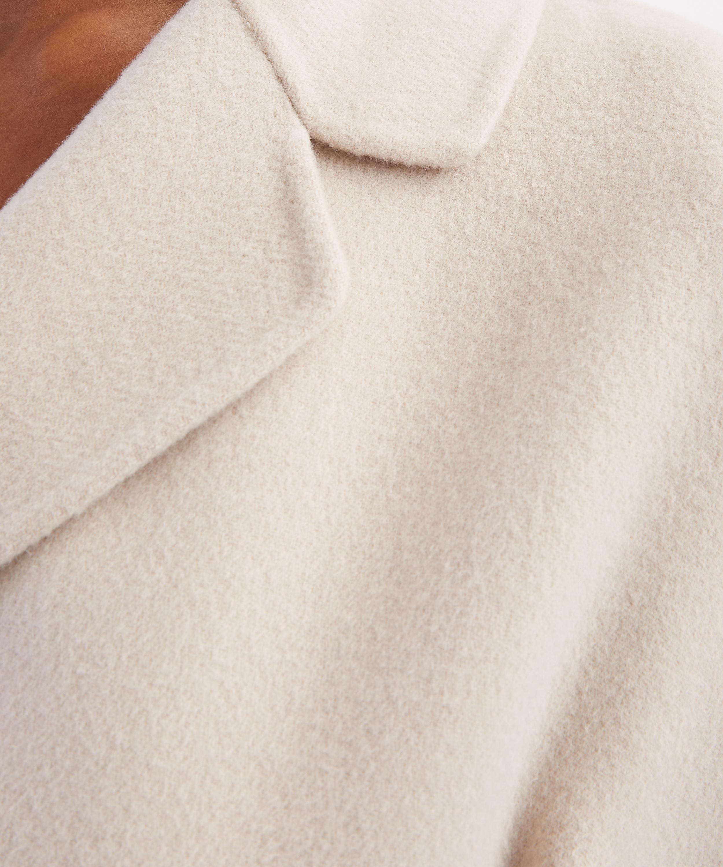 S Max Mara - Esturia Wool Broadcloth Midi Coat image number 4