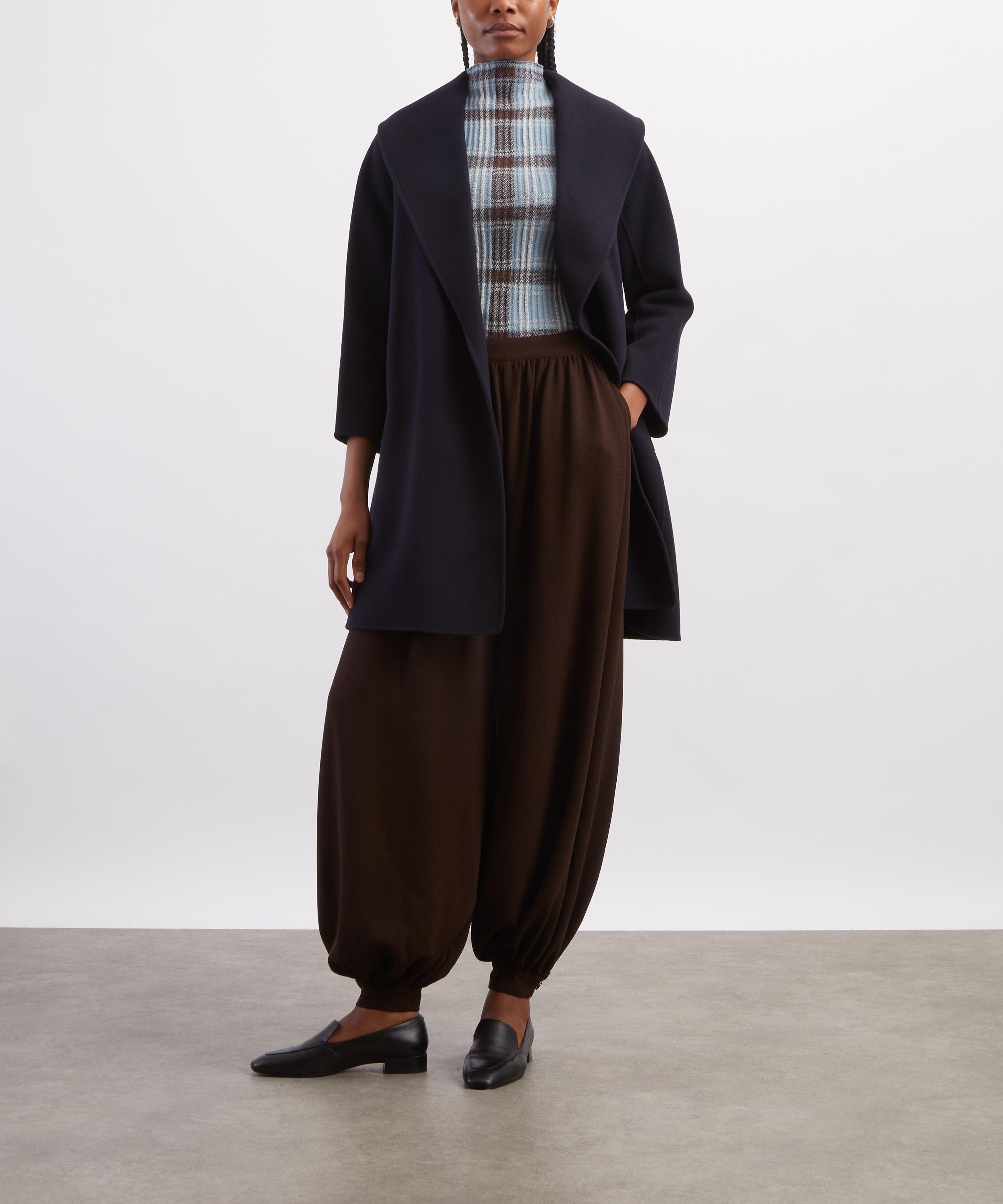 S Max Mara - Messi Double-Faced Wool Robe Coat image number 1