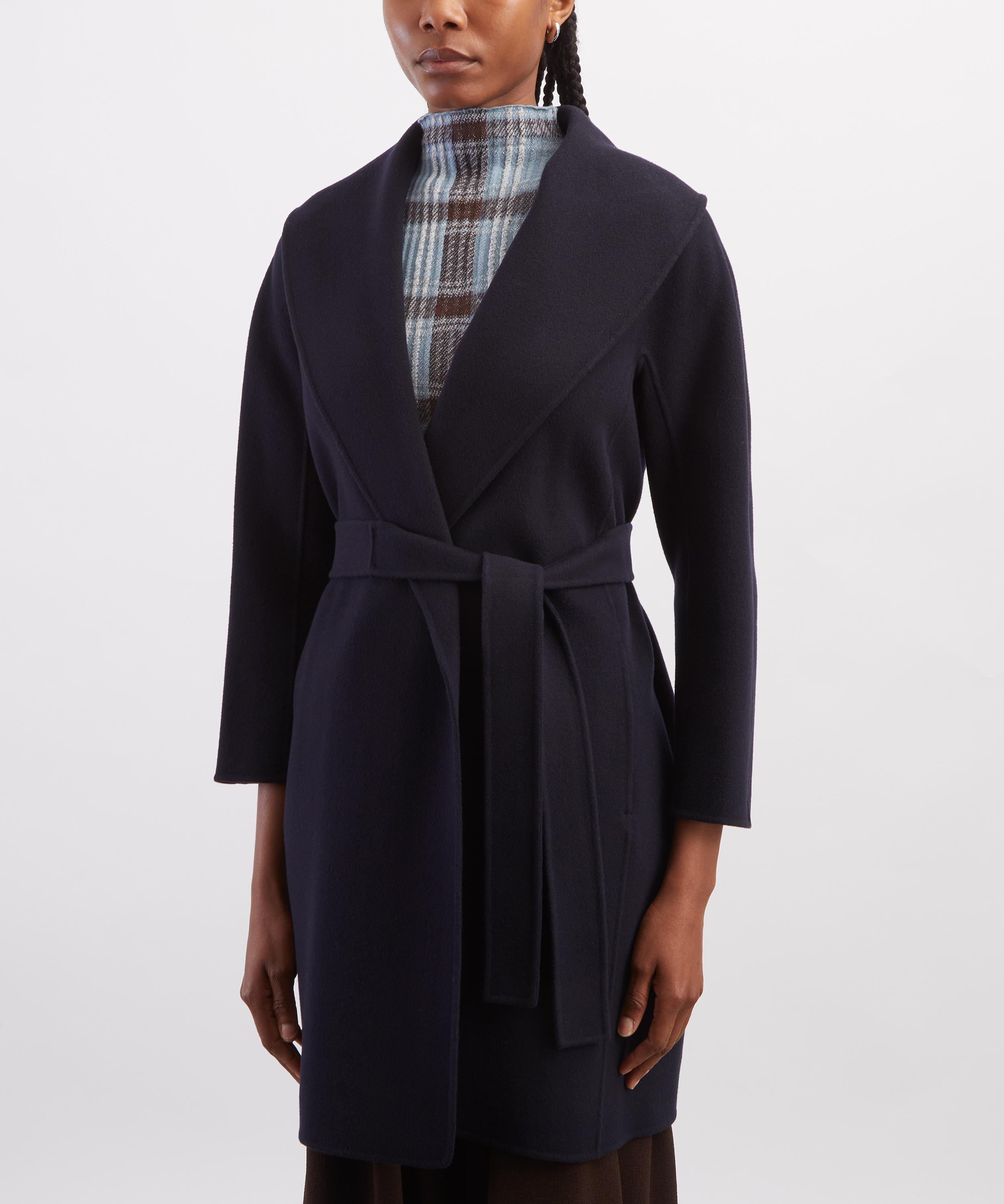 S Max Mara - Messi Double-Faced Wool Robe Coat image number 2