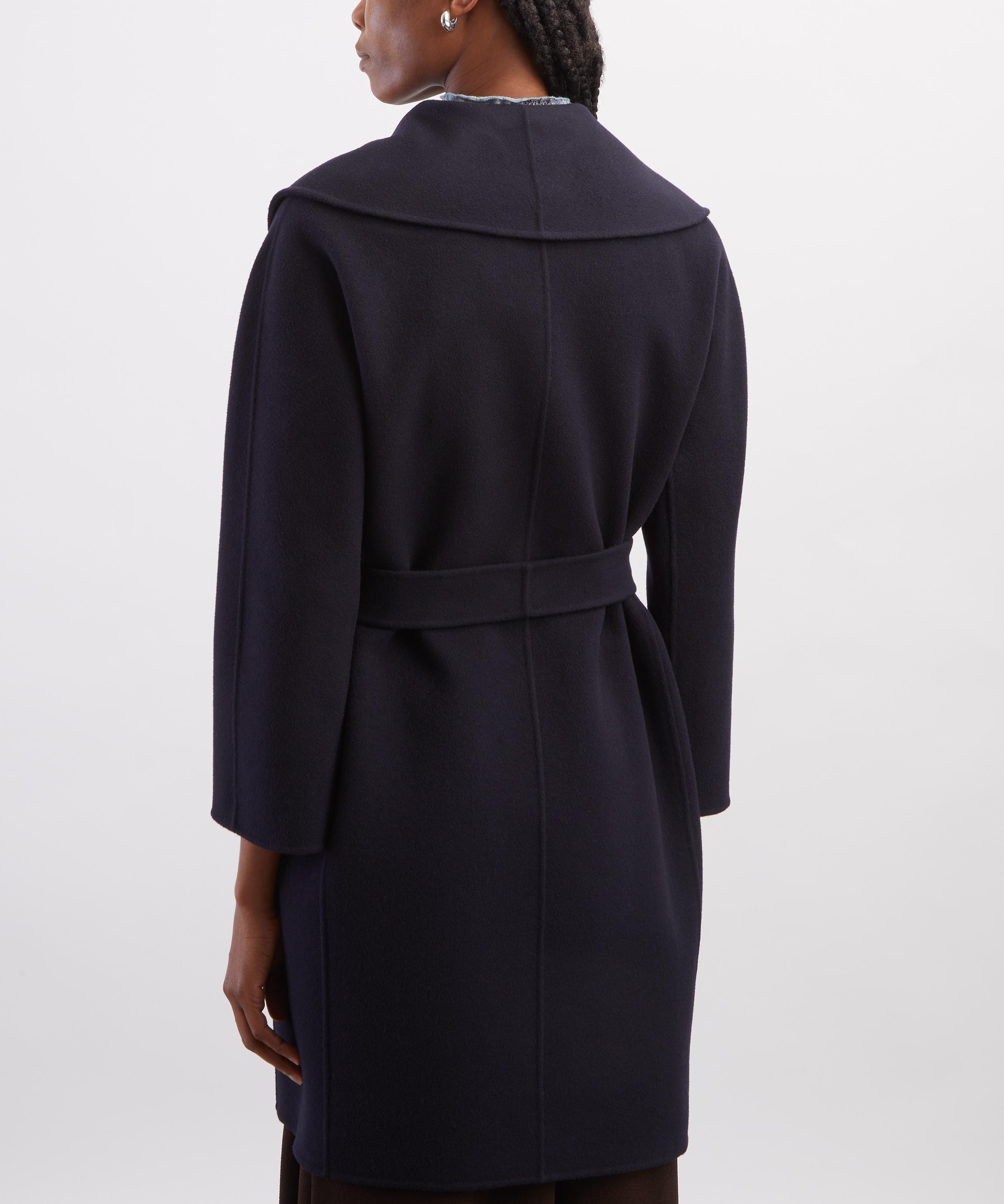 S Max Mara - Messi Double-Faced Wool Robe Coat image number 3