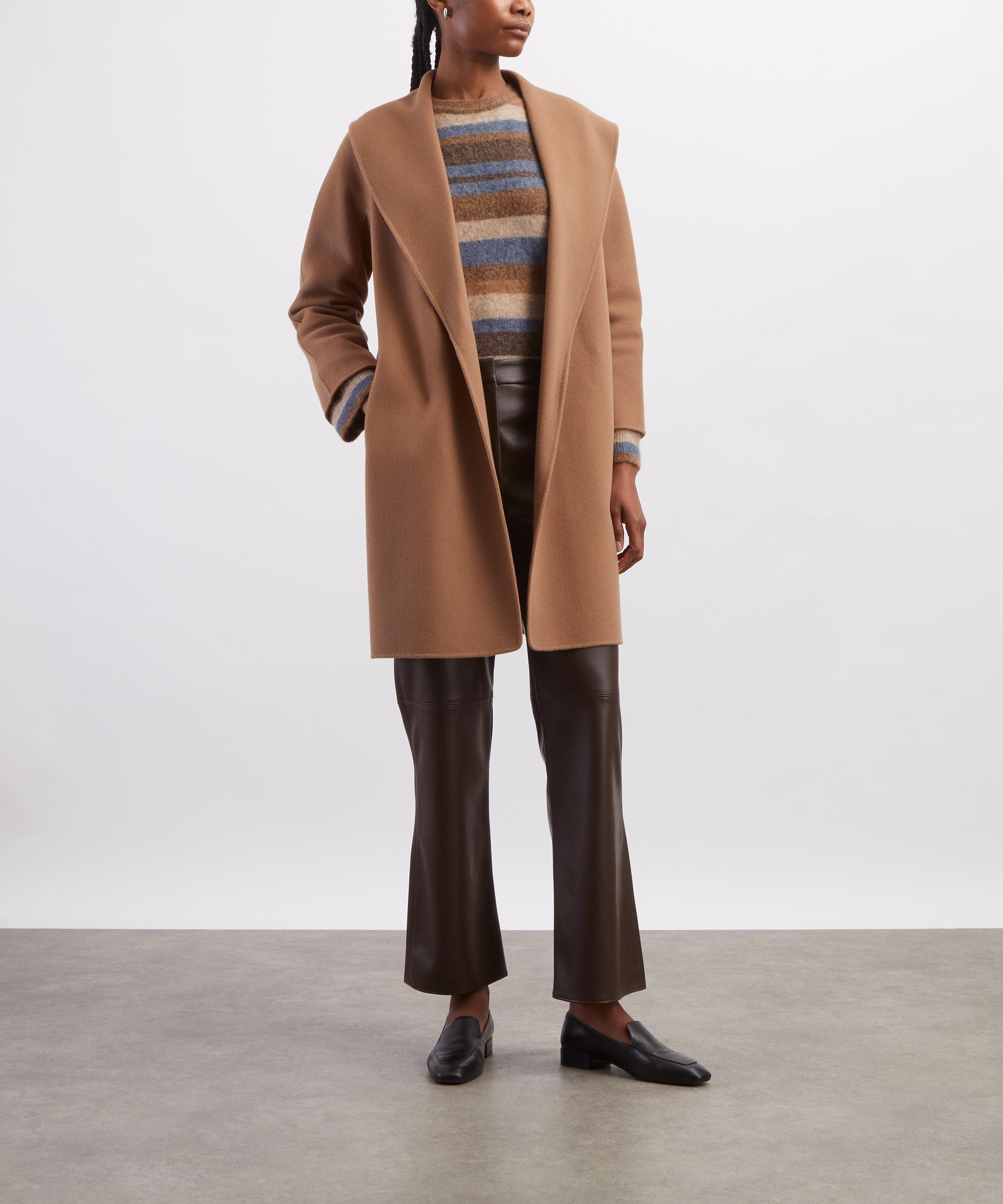 S Max Mara - Messi Double-Faced Wool Robe Coat image number 1