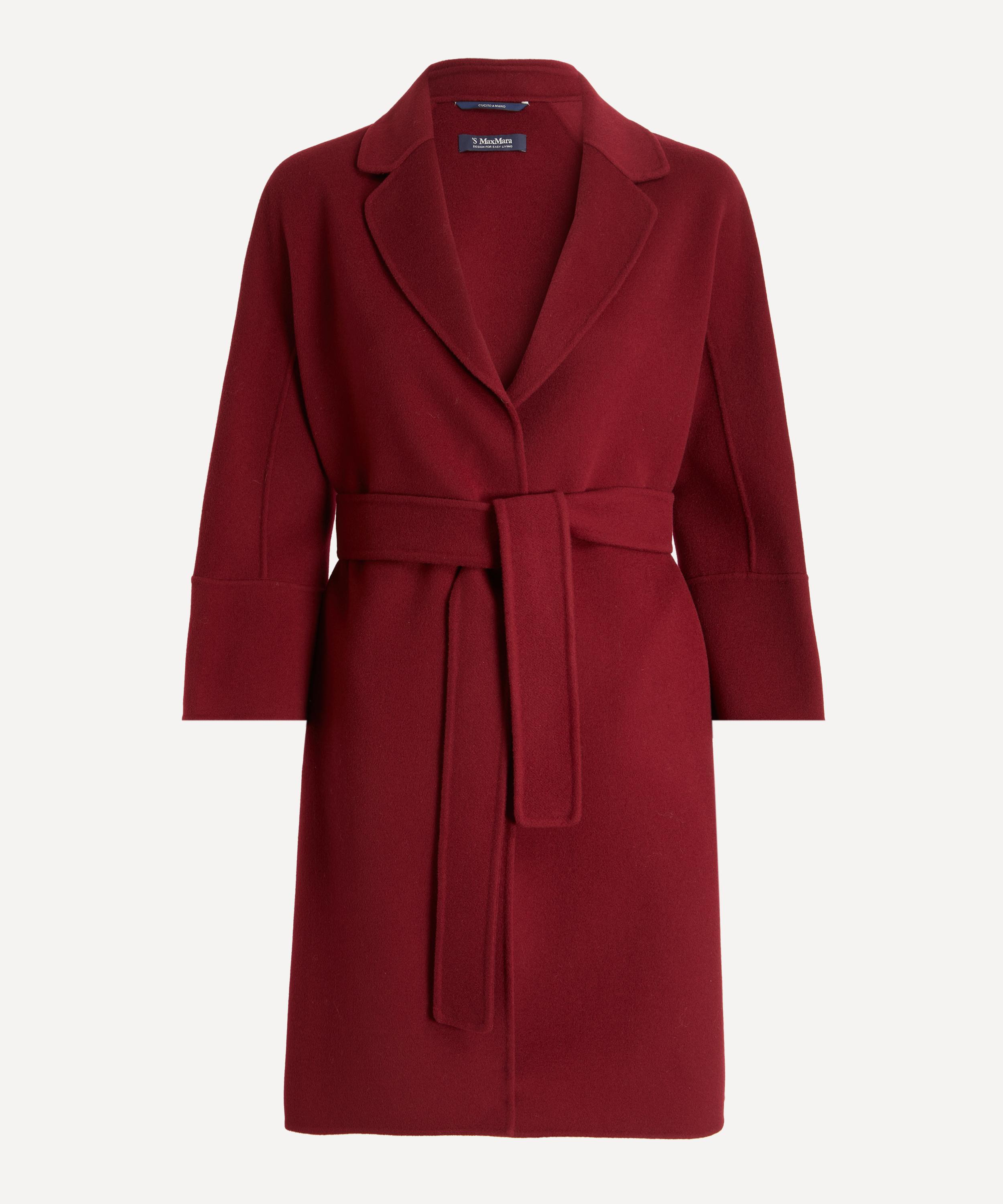 S Max Mara - Arona Short Double-Faced Wool Coat