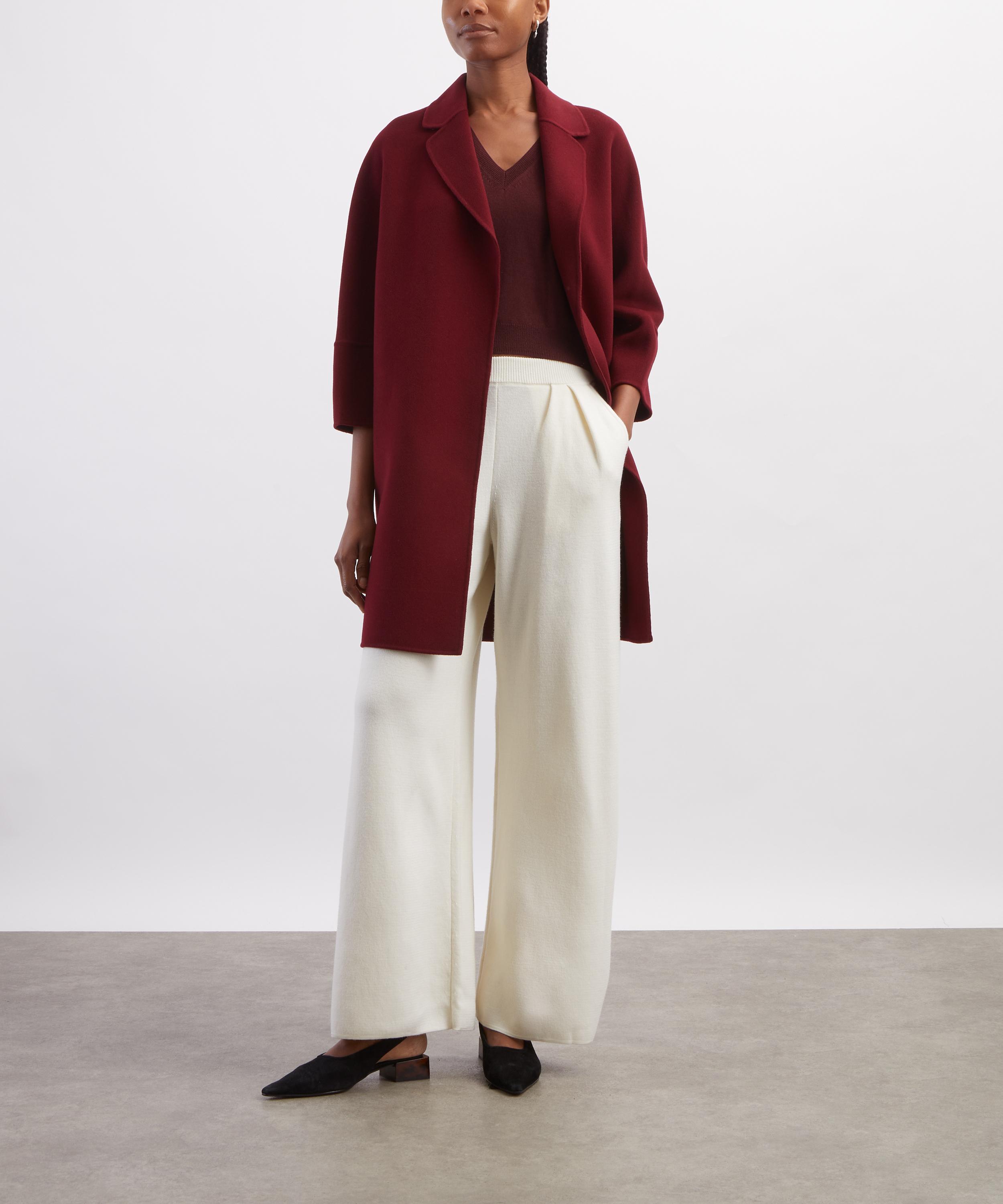 S Max Mara - Arona Short Double-Faced Wool Coat image number 1