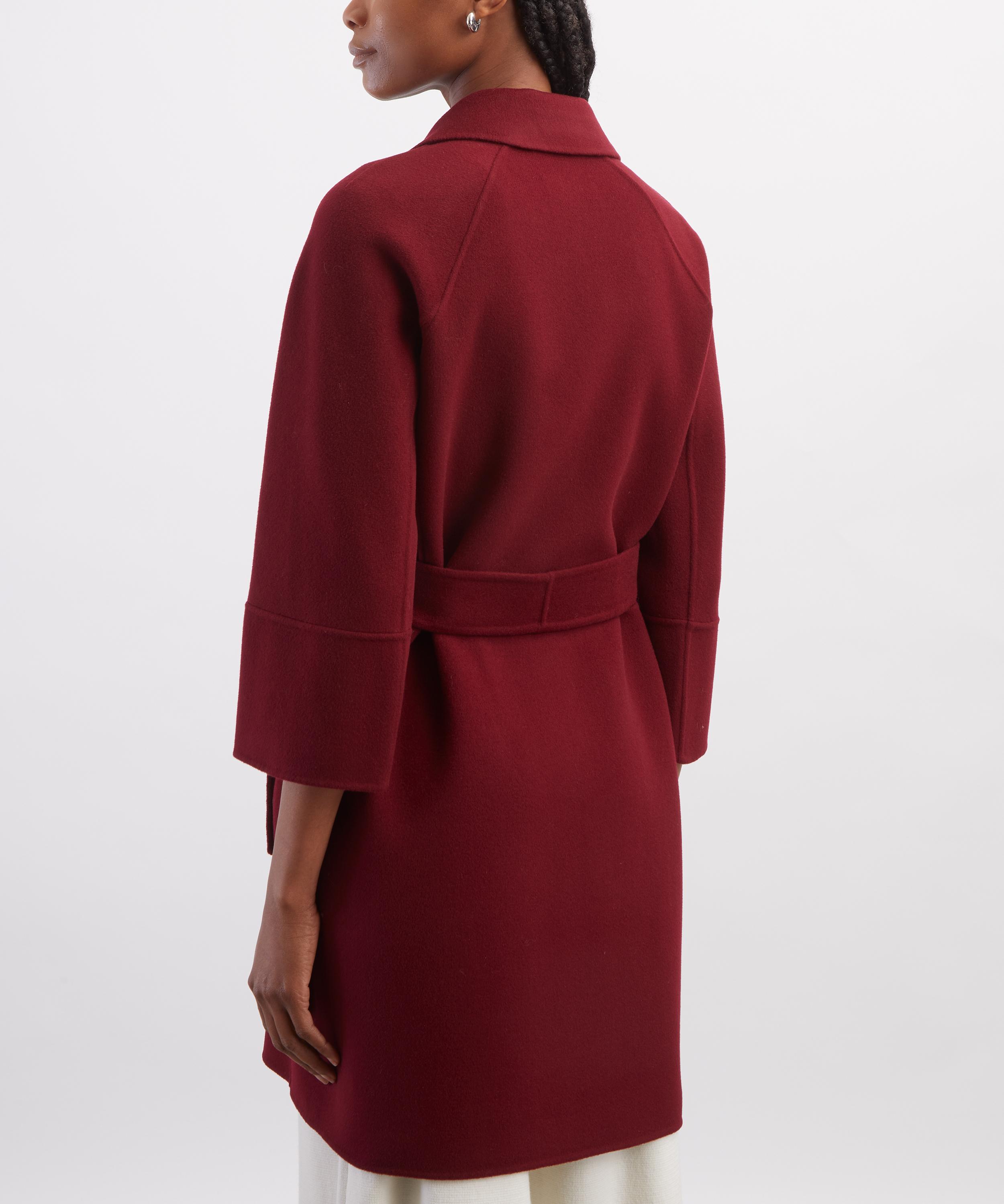 S Max Mara - Arona Short Double-Faced Wool Coat image number 3