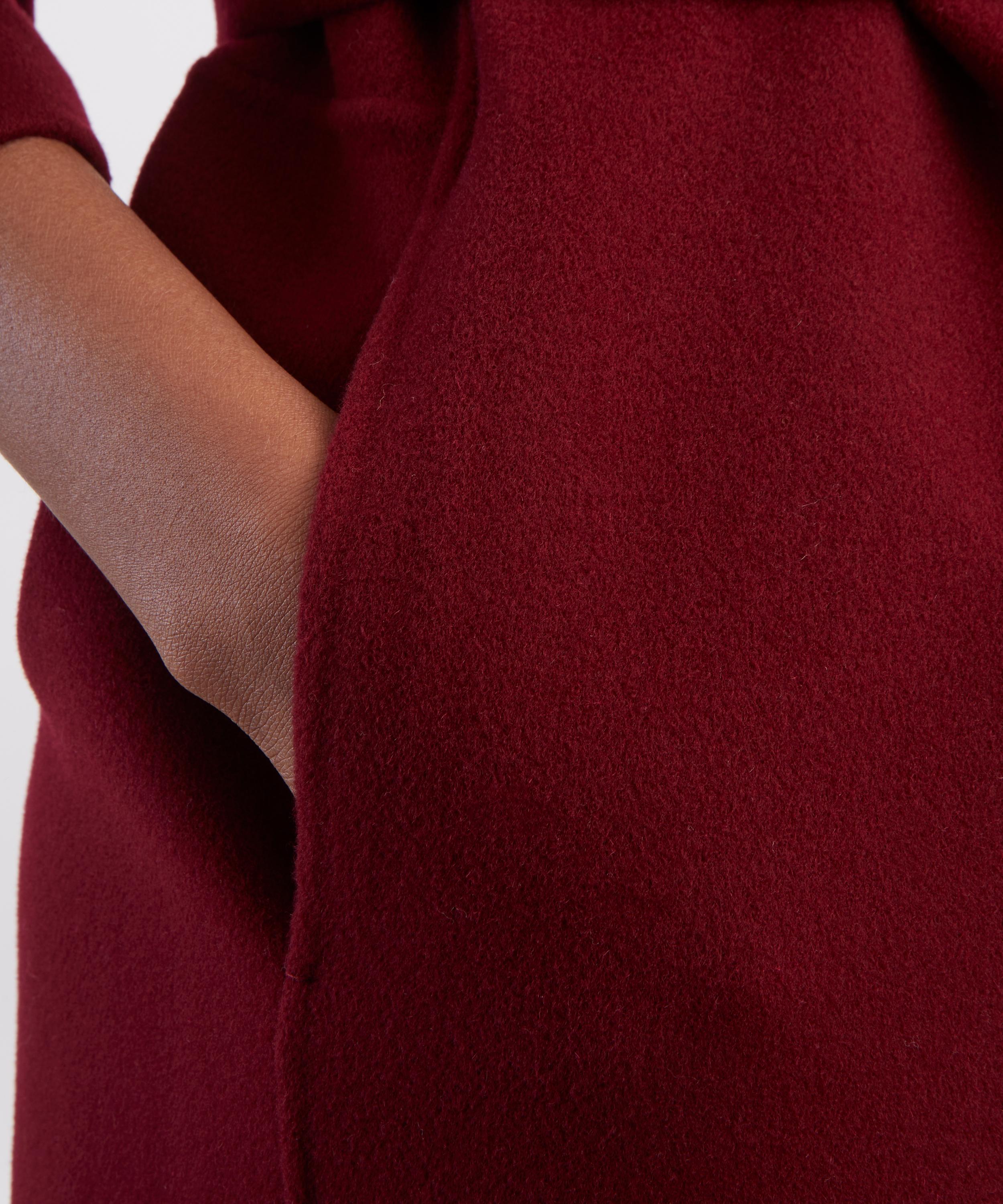 S Max Mara - Arona Short Double-Faced Wool Coat image number 4