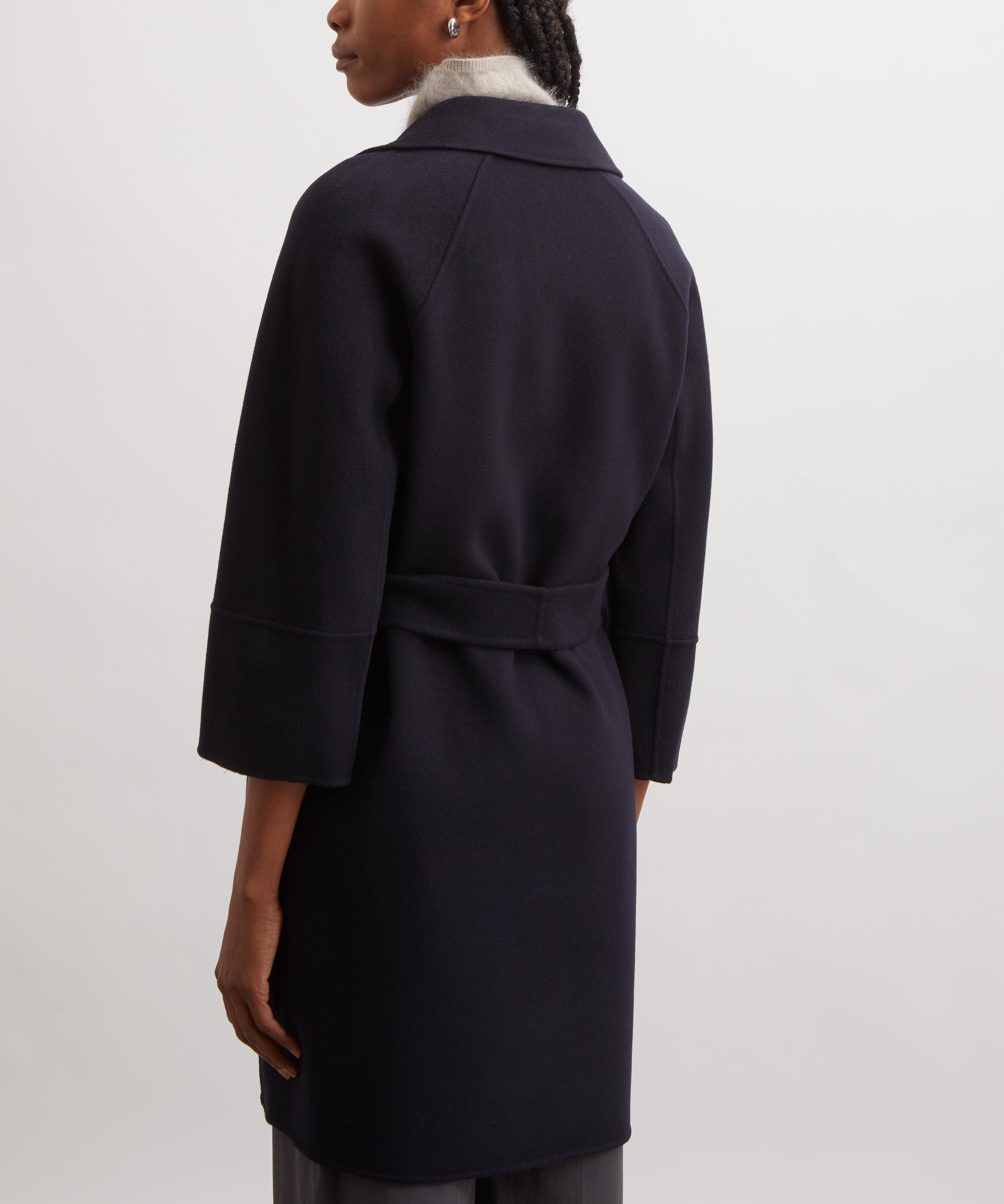 S Max Mara - Arona Short Double-Faced Wool Coat image number 3
