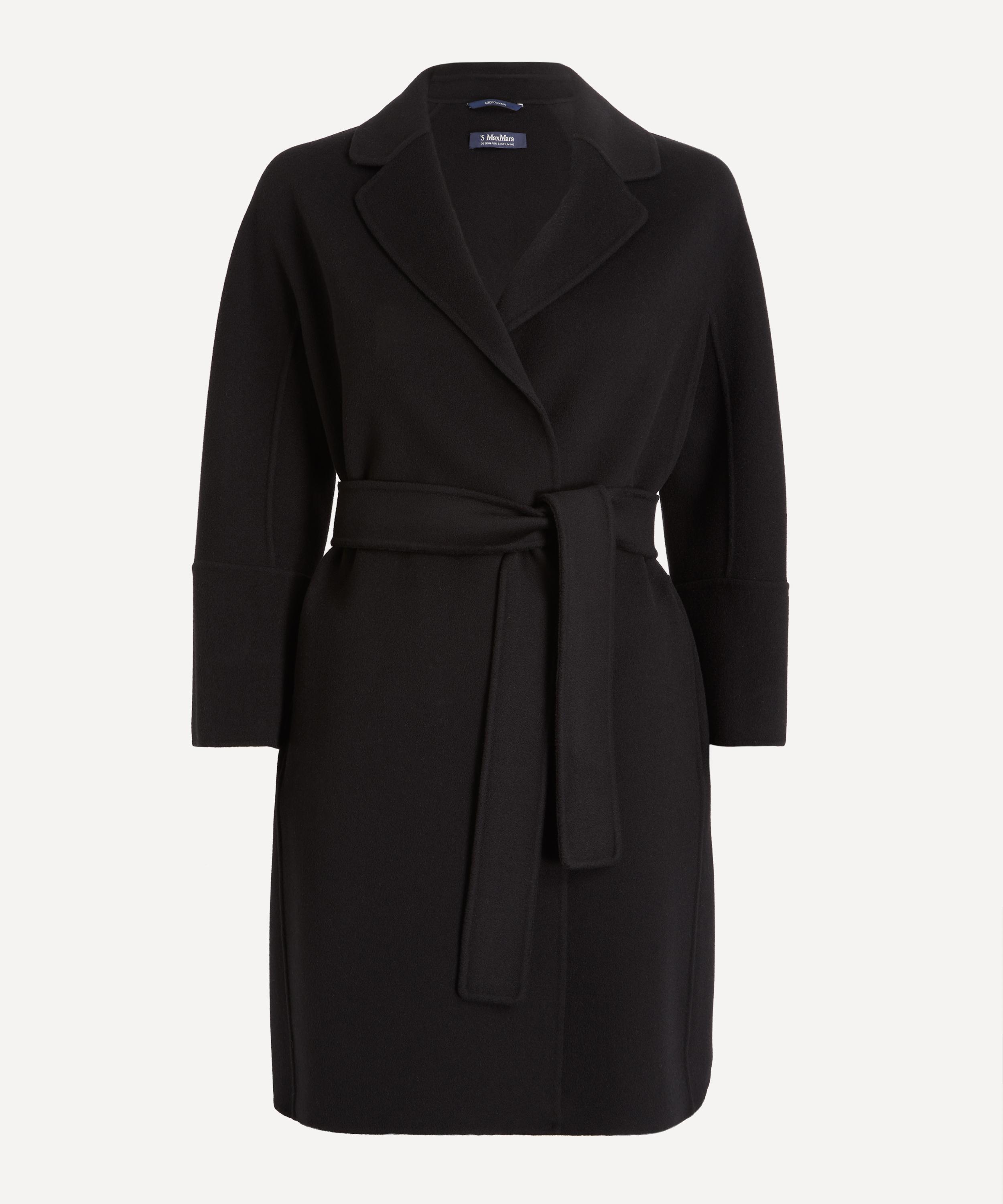 S Max Mara - Arona Short Double-Faced Wool Coat image number 0