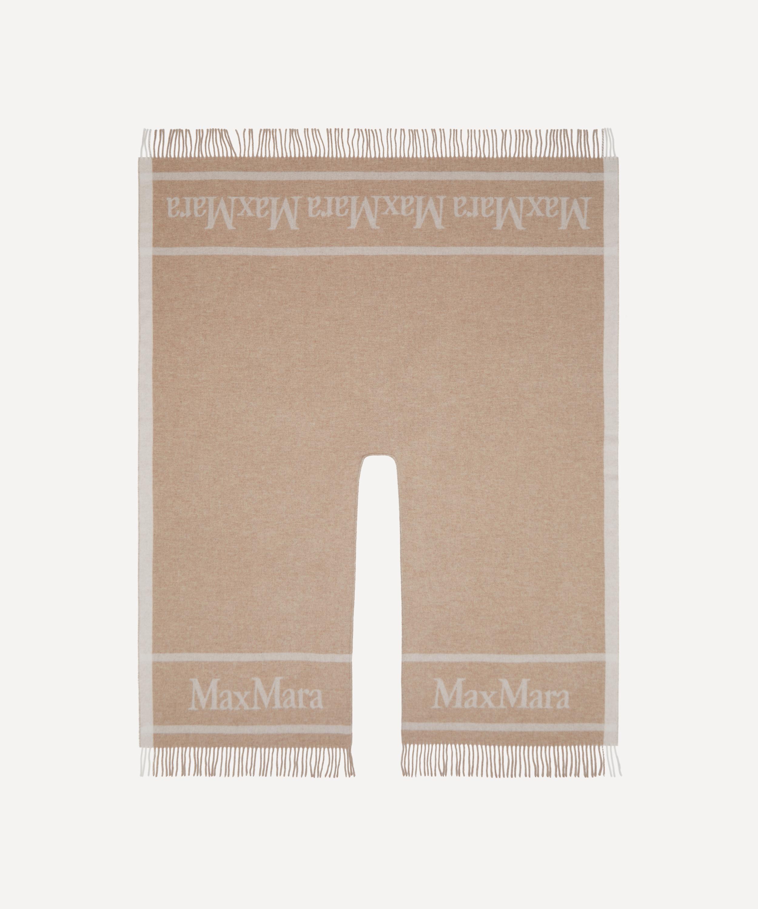 Max Mara - Dark Brown Hildestole Scarf