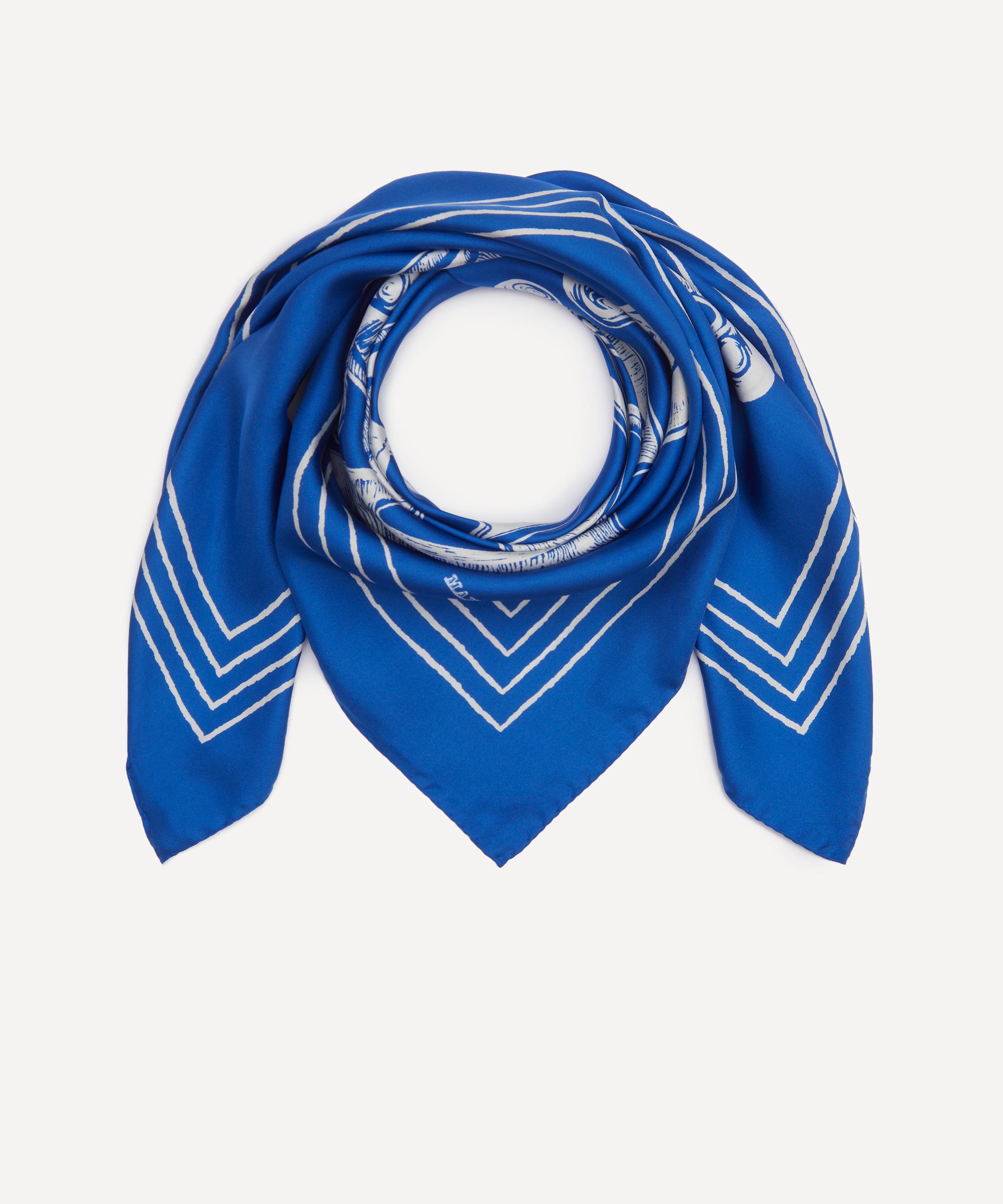 Max Mara - Printed Oversized Silk Scarf image number 1