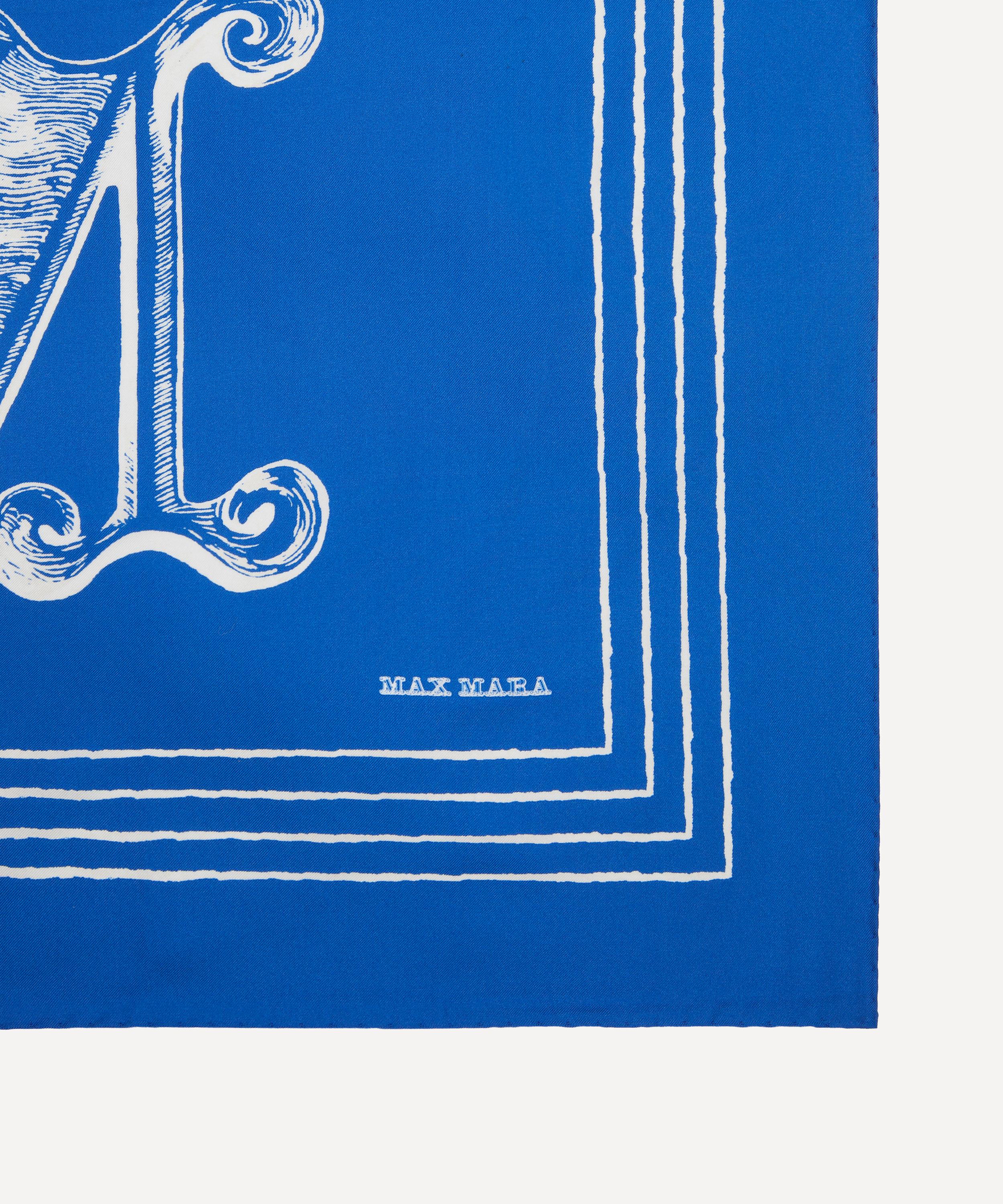 Max Mara - Printed Oversized Silk Scarf image number 2