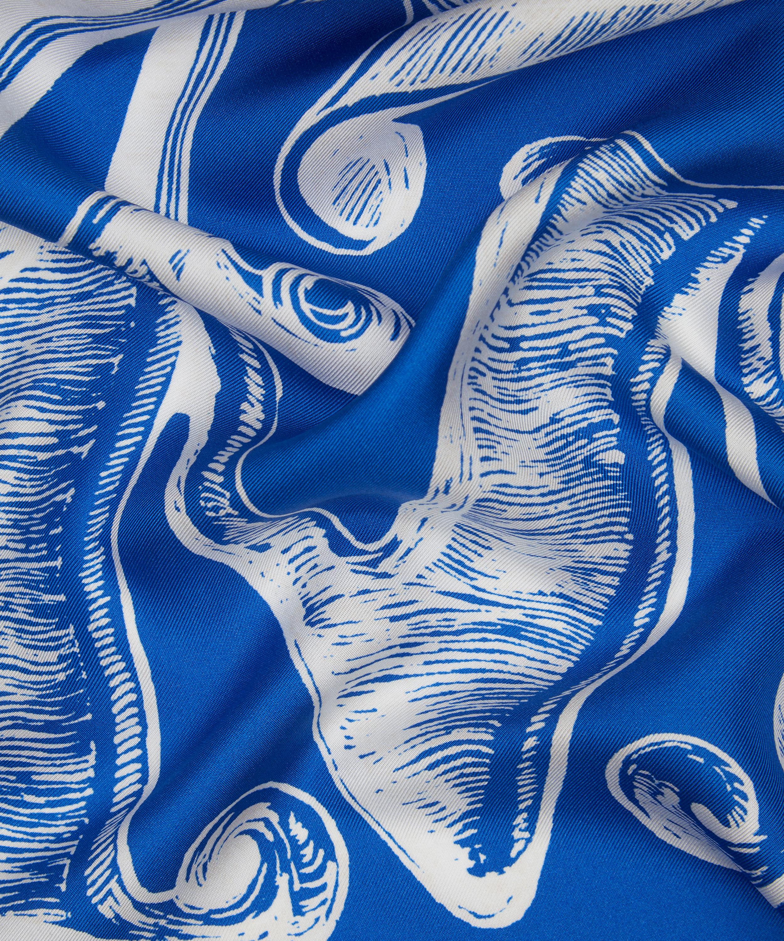 Max Mara - Printed Oversized Silk Scarf image number 3