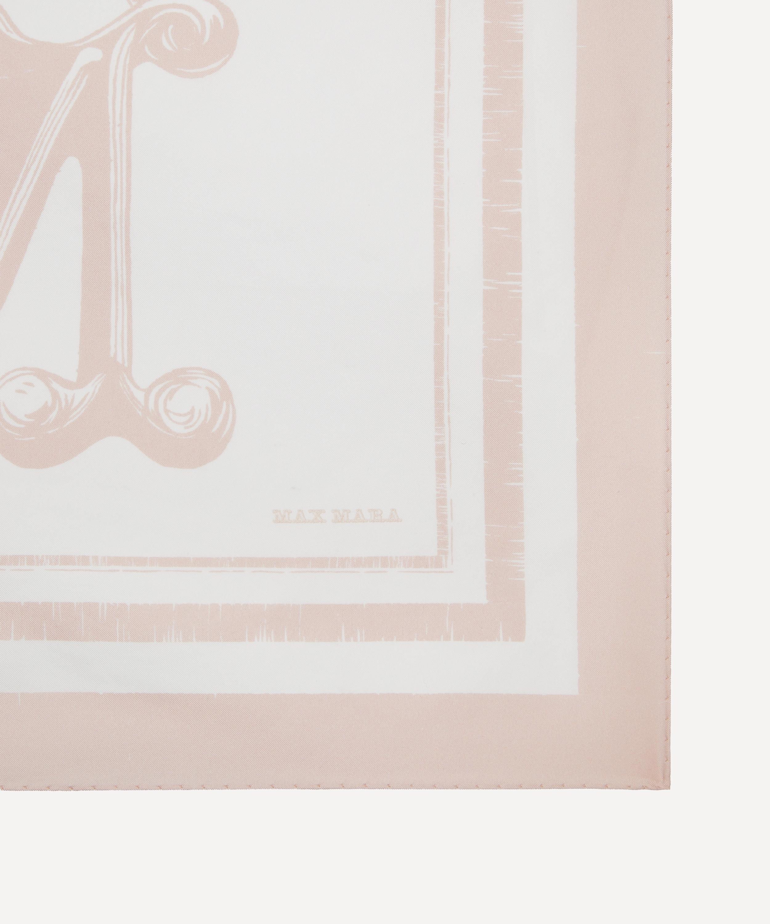 Max Mara - Printed Oversized Silk Scarf image number 2