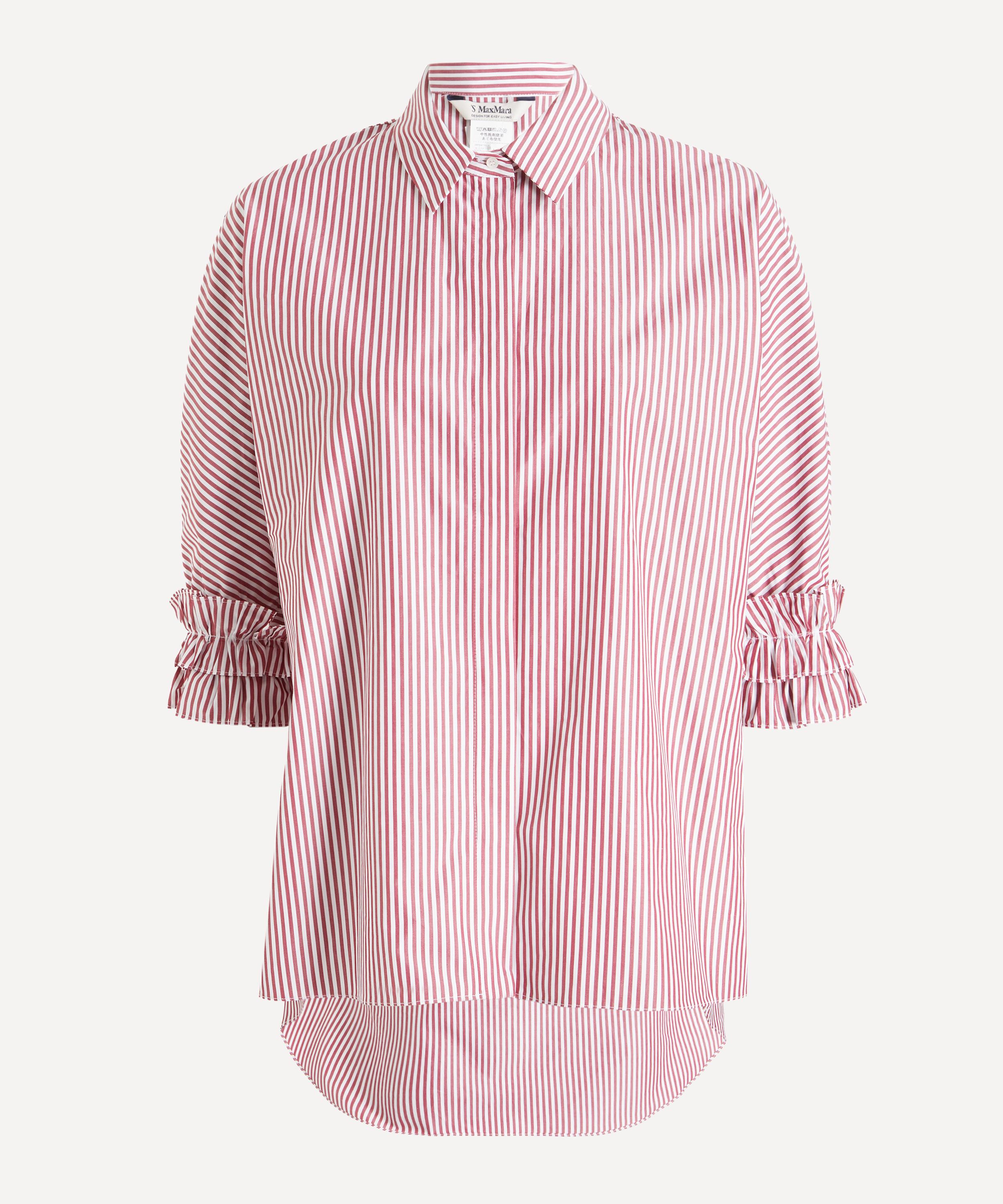 S Max Mara - Nebbie Cotton Poplin Shirt