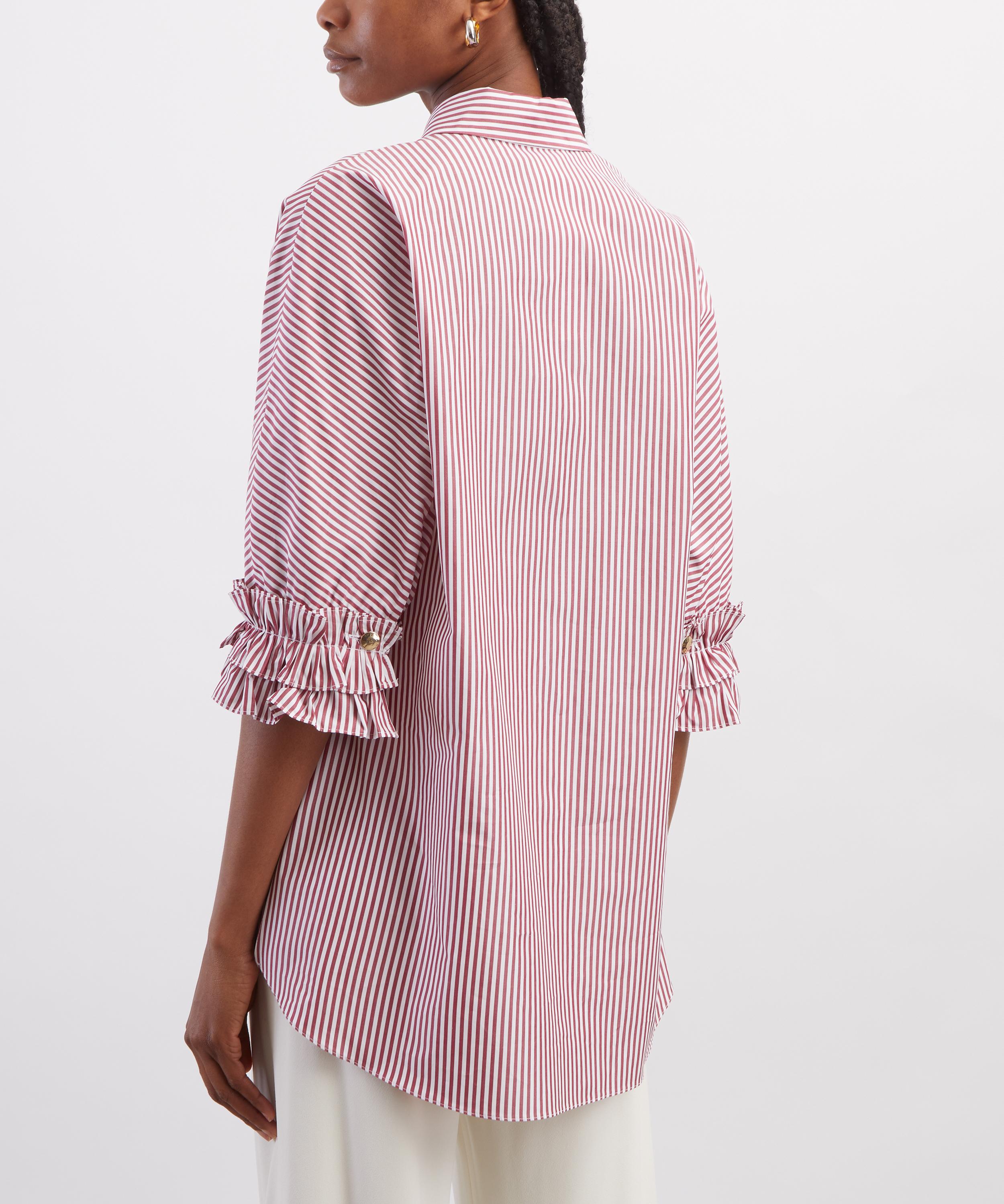 S Max Mara - Nebbie Cotton Poplin Shirt image number 3