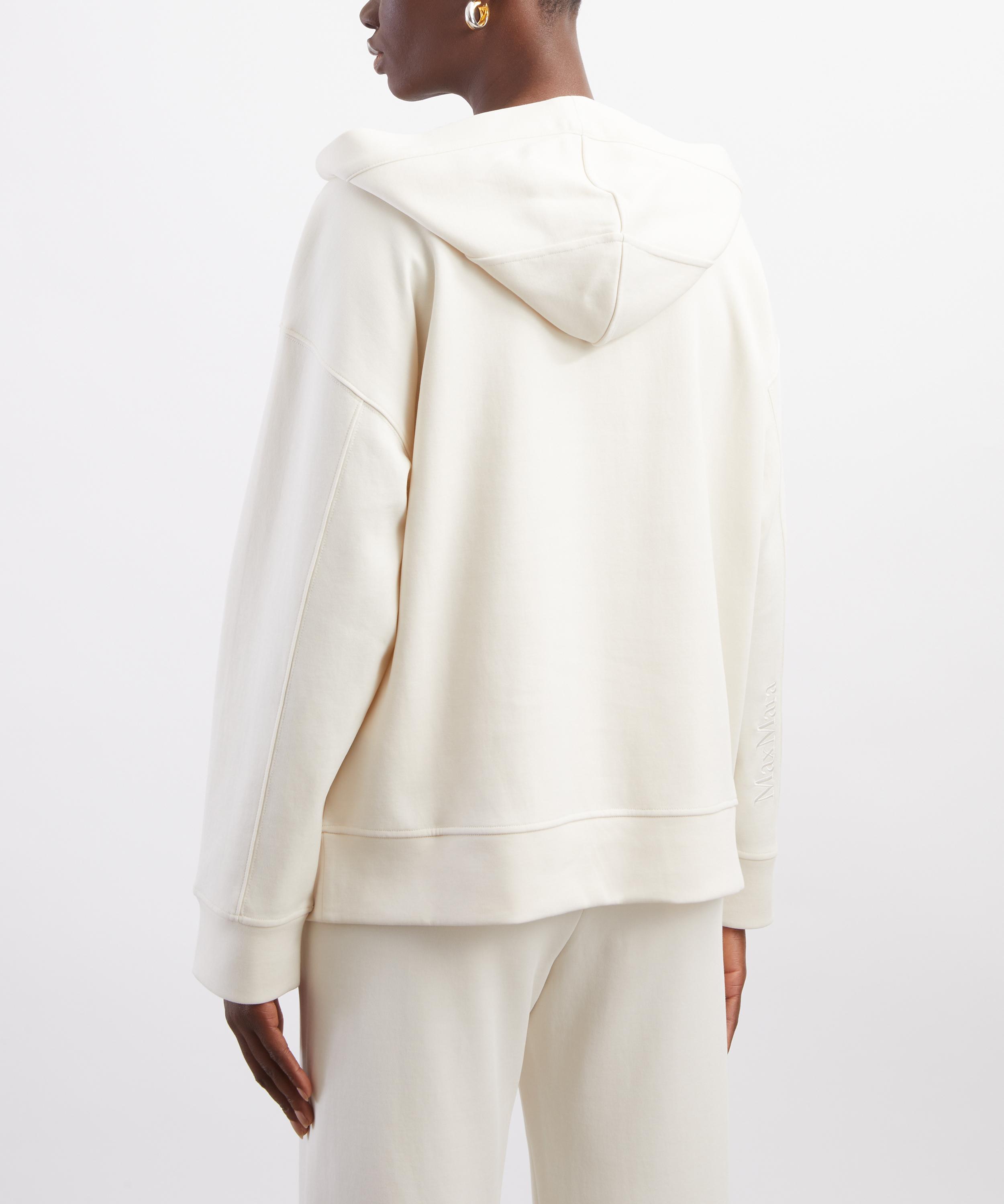 S Max Mara - Bueno Technical Jersey Hooded Sweatshirt image number 3