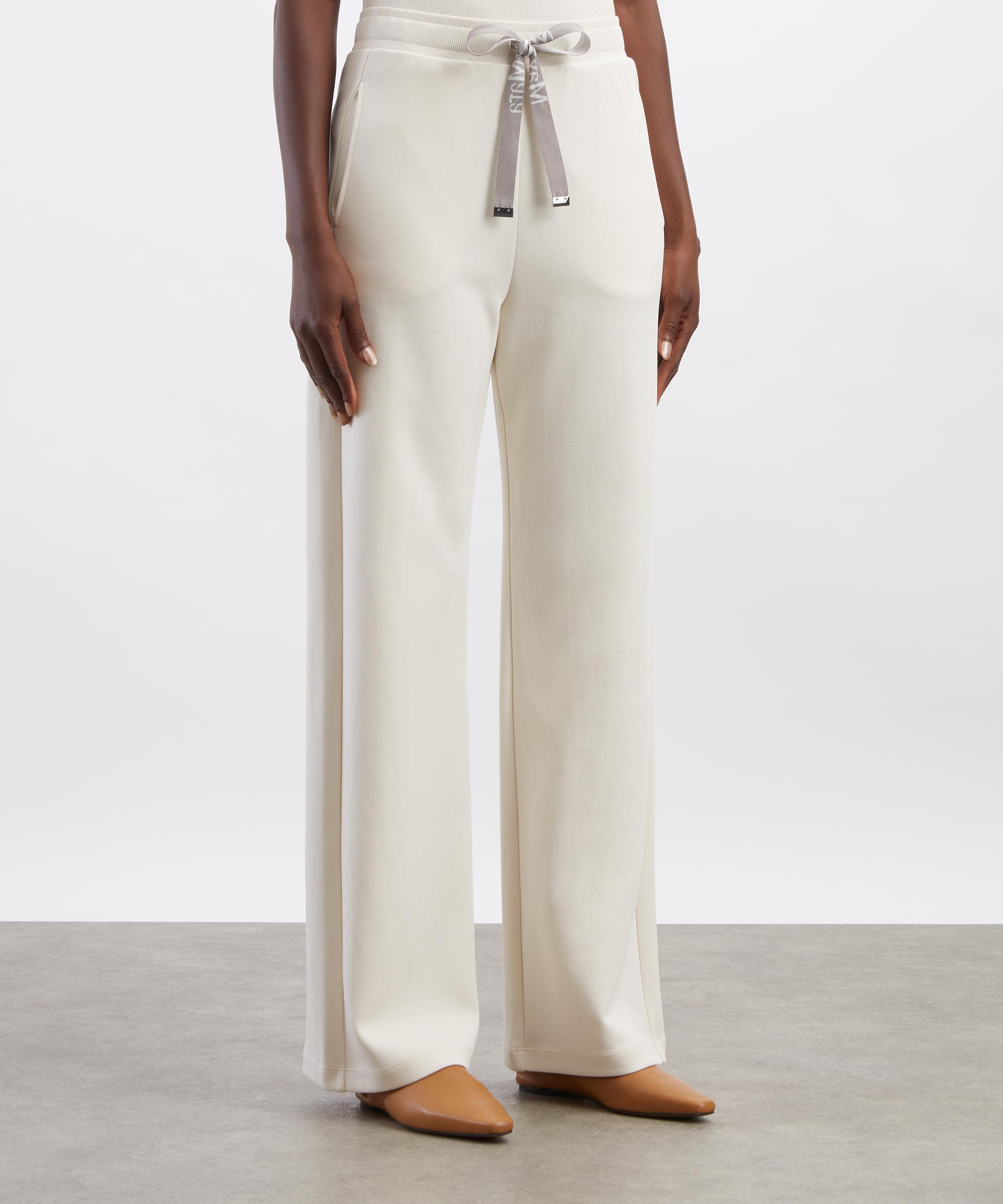 S Max Mara - Bali Double-Jersey Wide-Leg Trousers image number 2