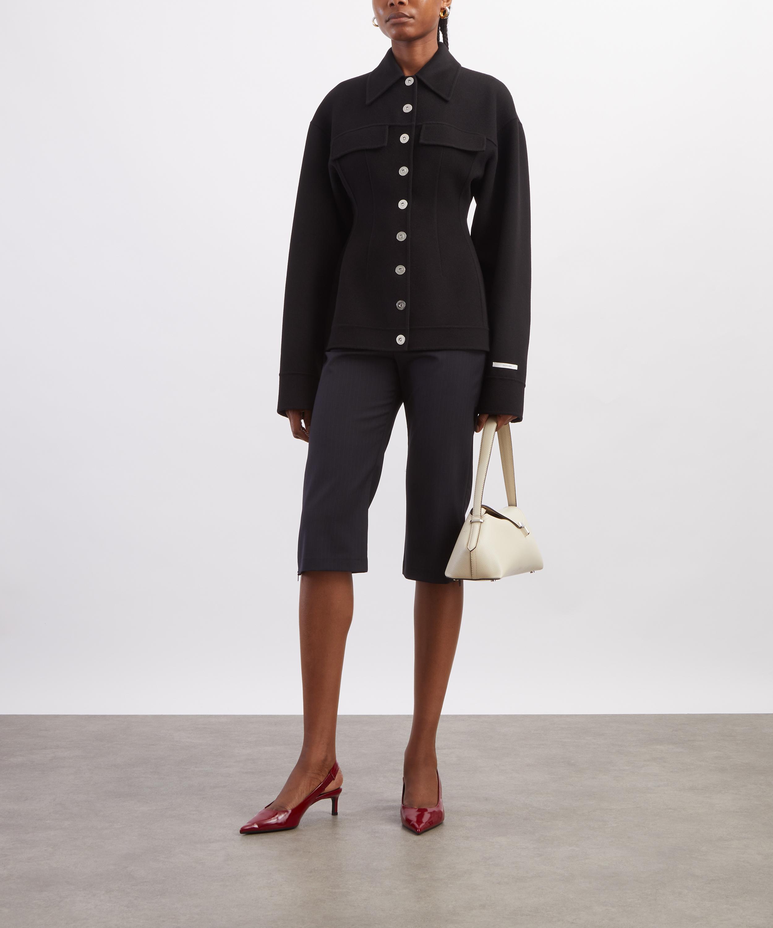 Sportmax - Black Heavy Wool Jacket image number 1