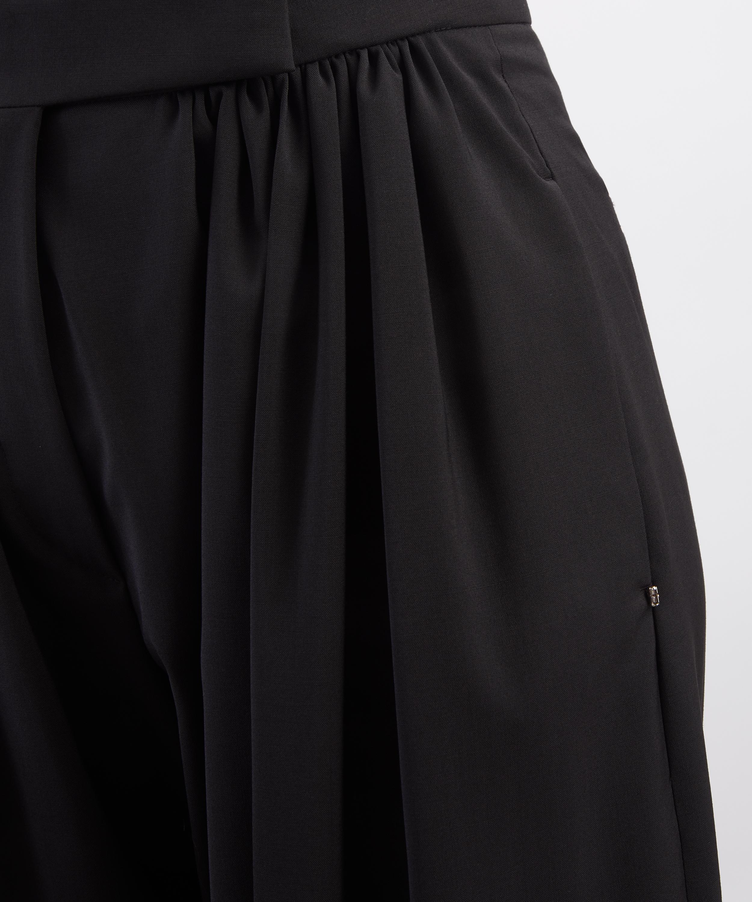 Sportmax - Zoro Wool Wide-Leg Trousers image number 4
