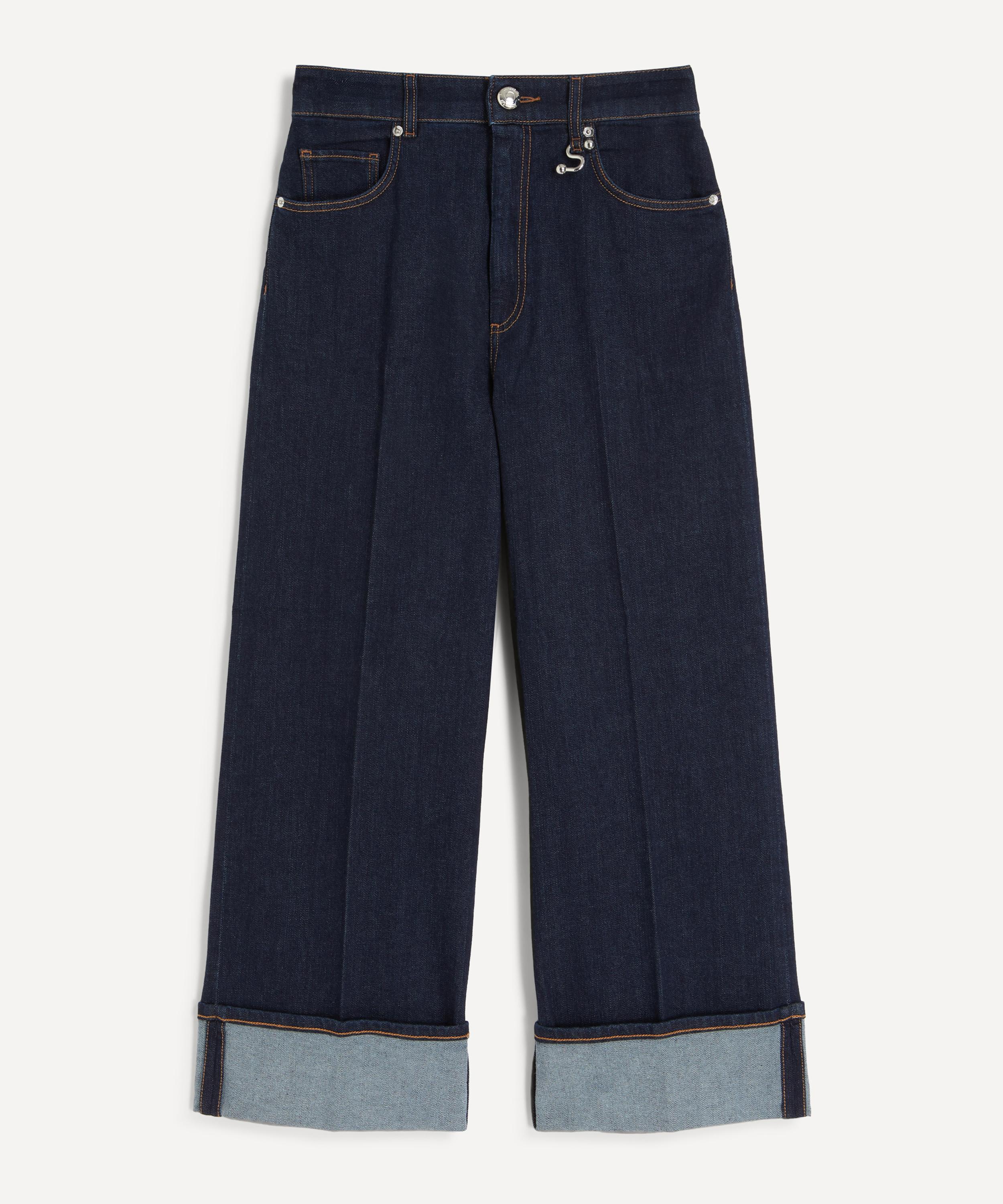 Sportmax - Rapido Wide-Leg Cropped Jeans