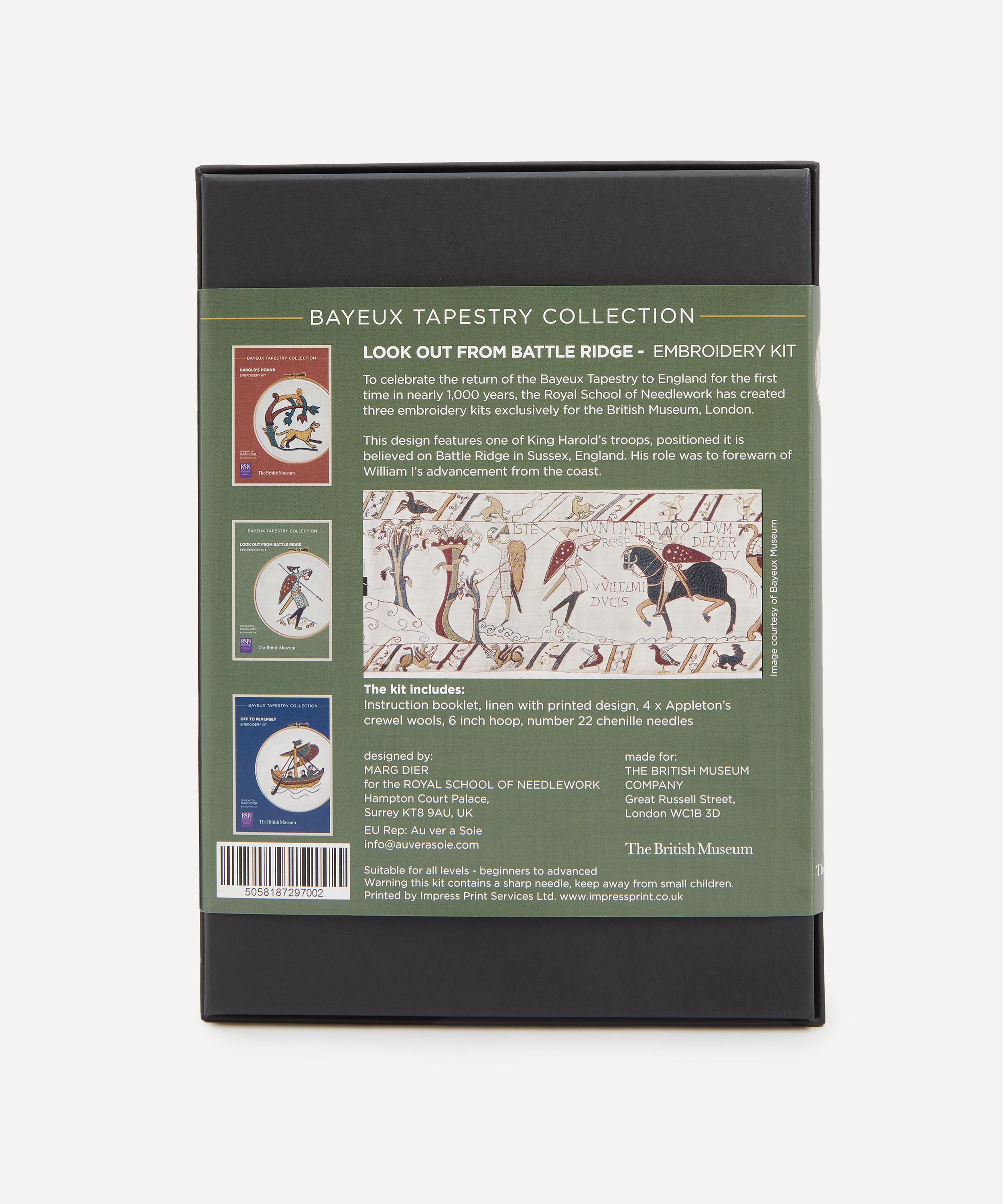 Royal School of Needlework - Look Out from Battle Ridge Embroidery Kit image number 3