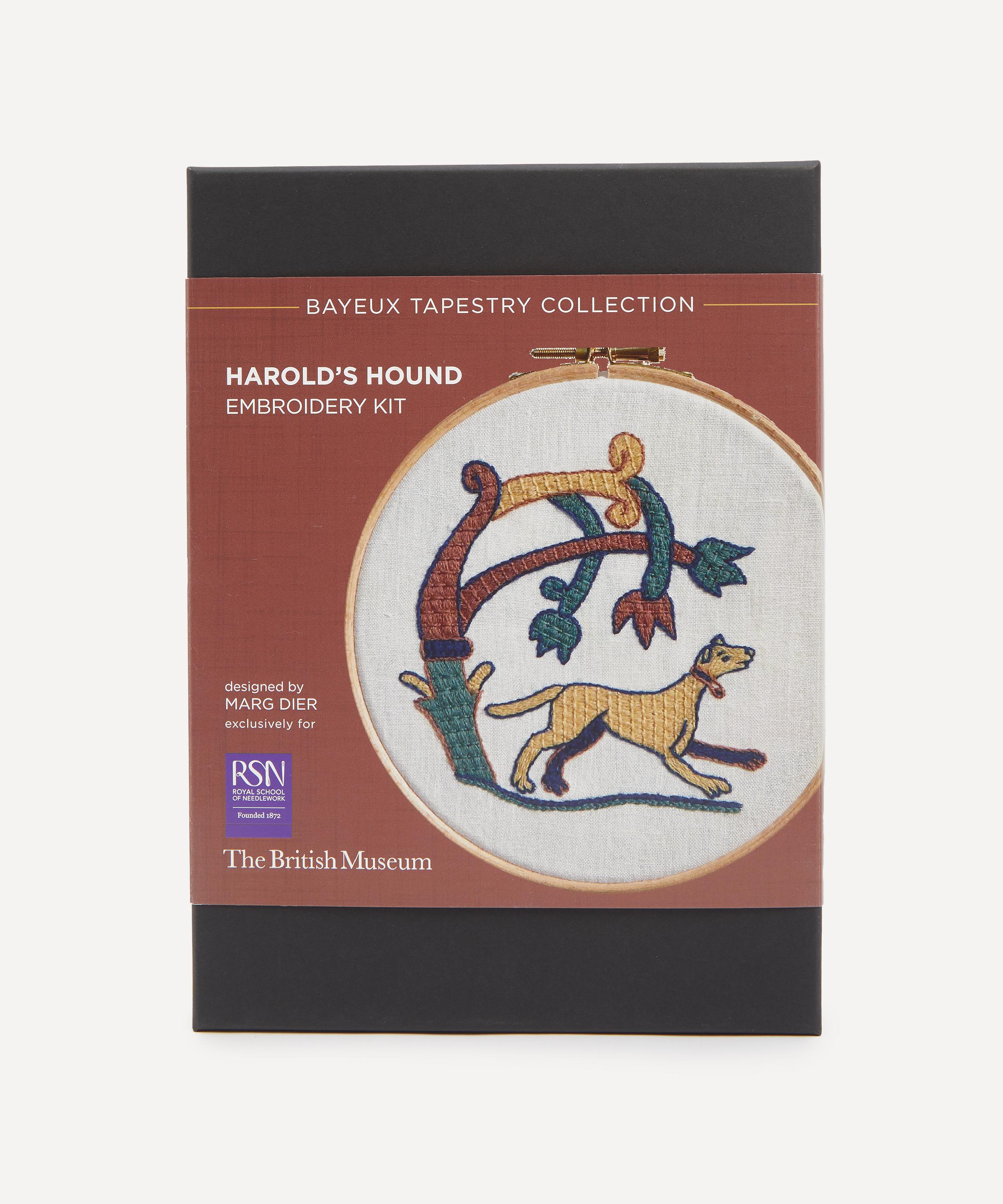 Royal School of Needlework - Harold&rsquo;s Hound Embroidery Kit image number 0