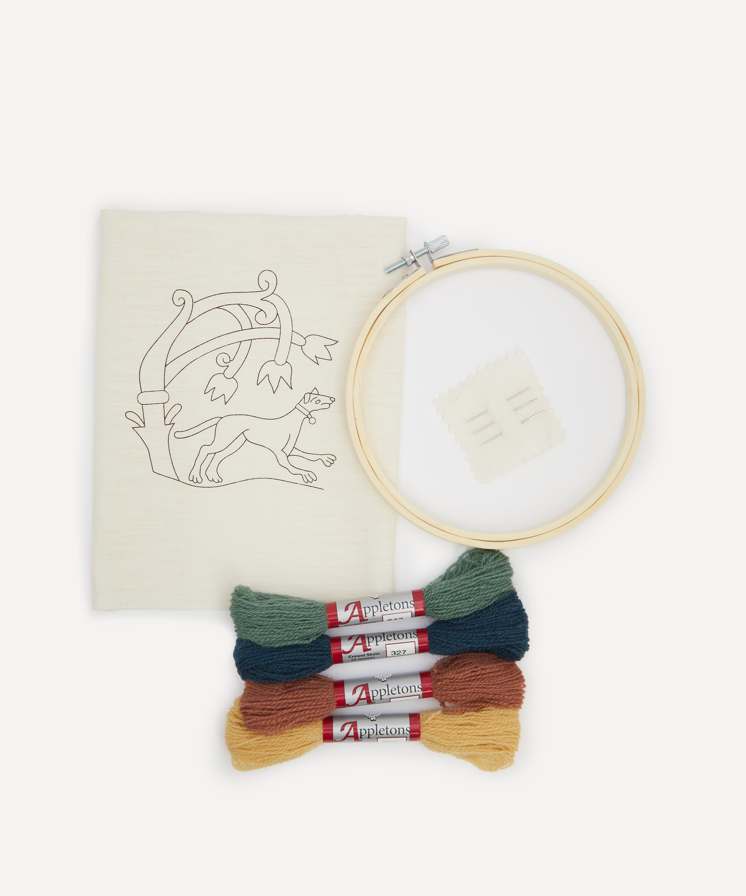 Royal School of Needlework - Harold&rsquo;s Hound Embroidery Kit image number 2