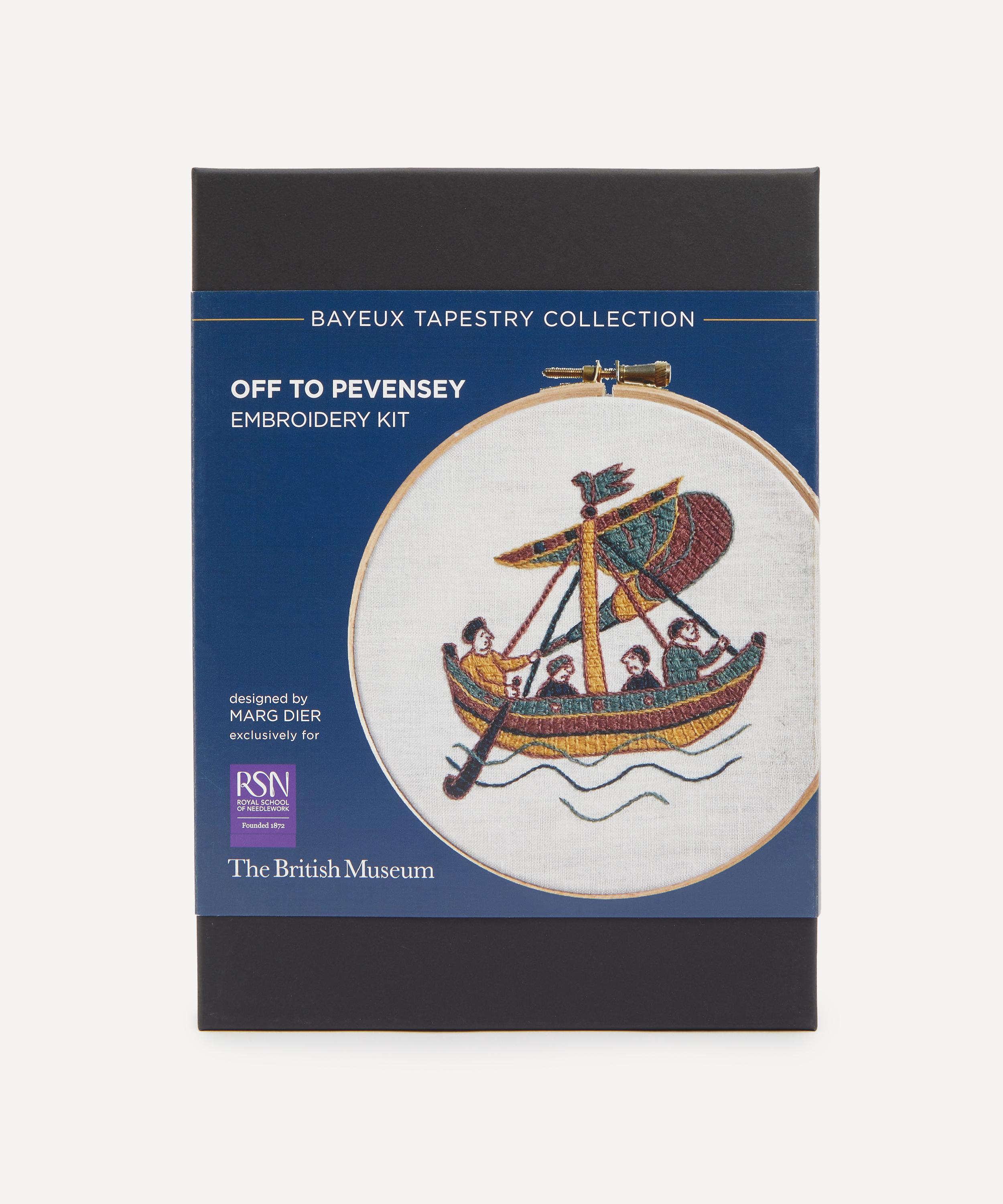 Royal School of Needlework - Off to Pevensey Embroidery Kit image number 0