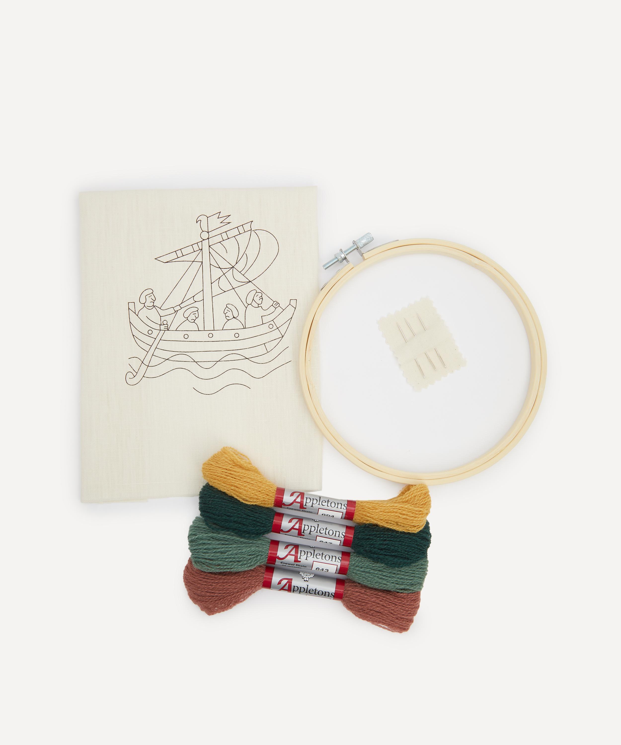 Royal School of Needlework - Off to Pevensey Embroidery Kit image number 2