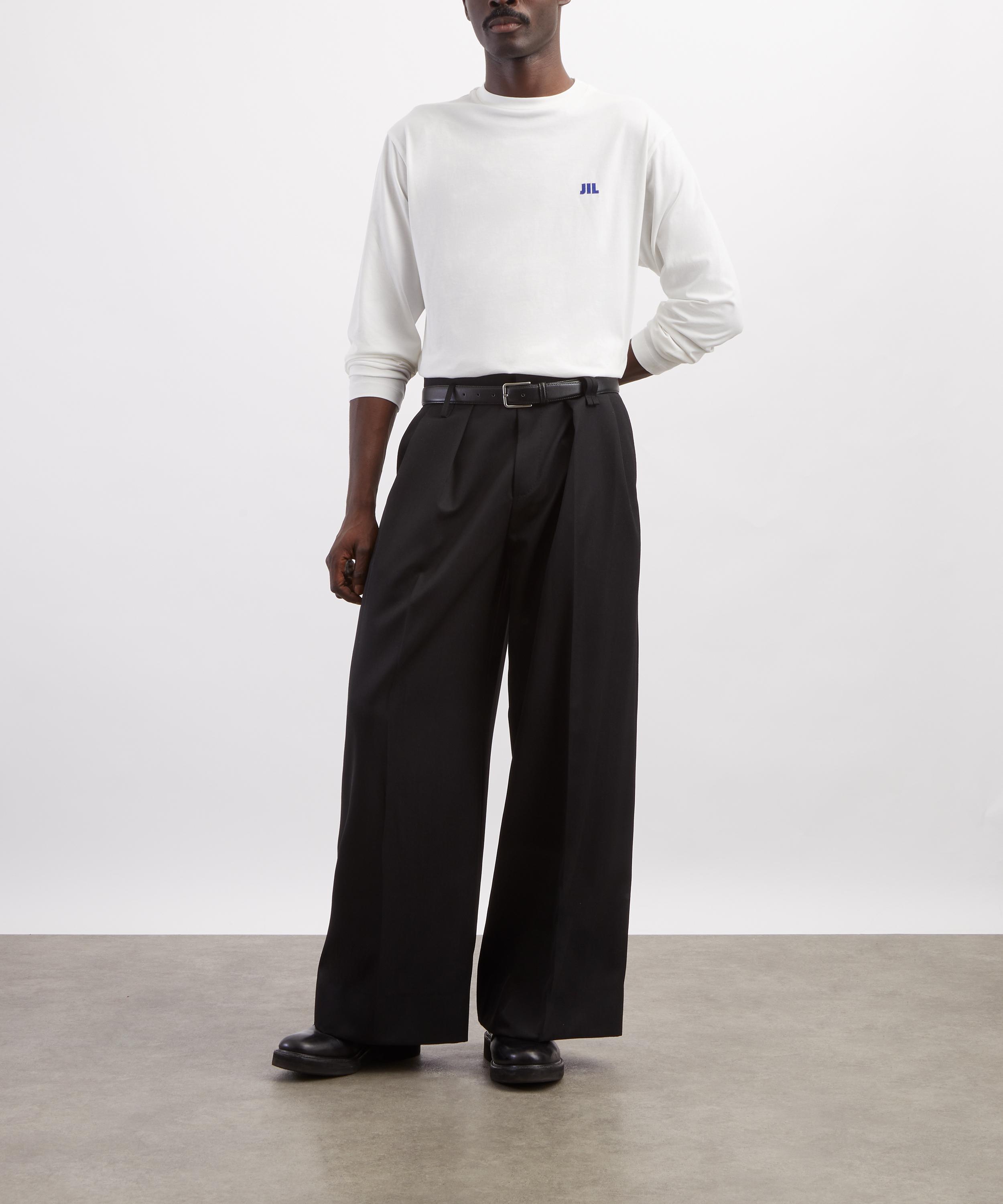 Jil Sander - Long Sleeve Logo T-Shirt image number 1
