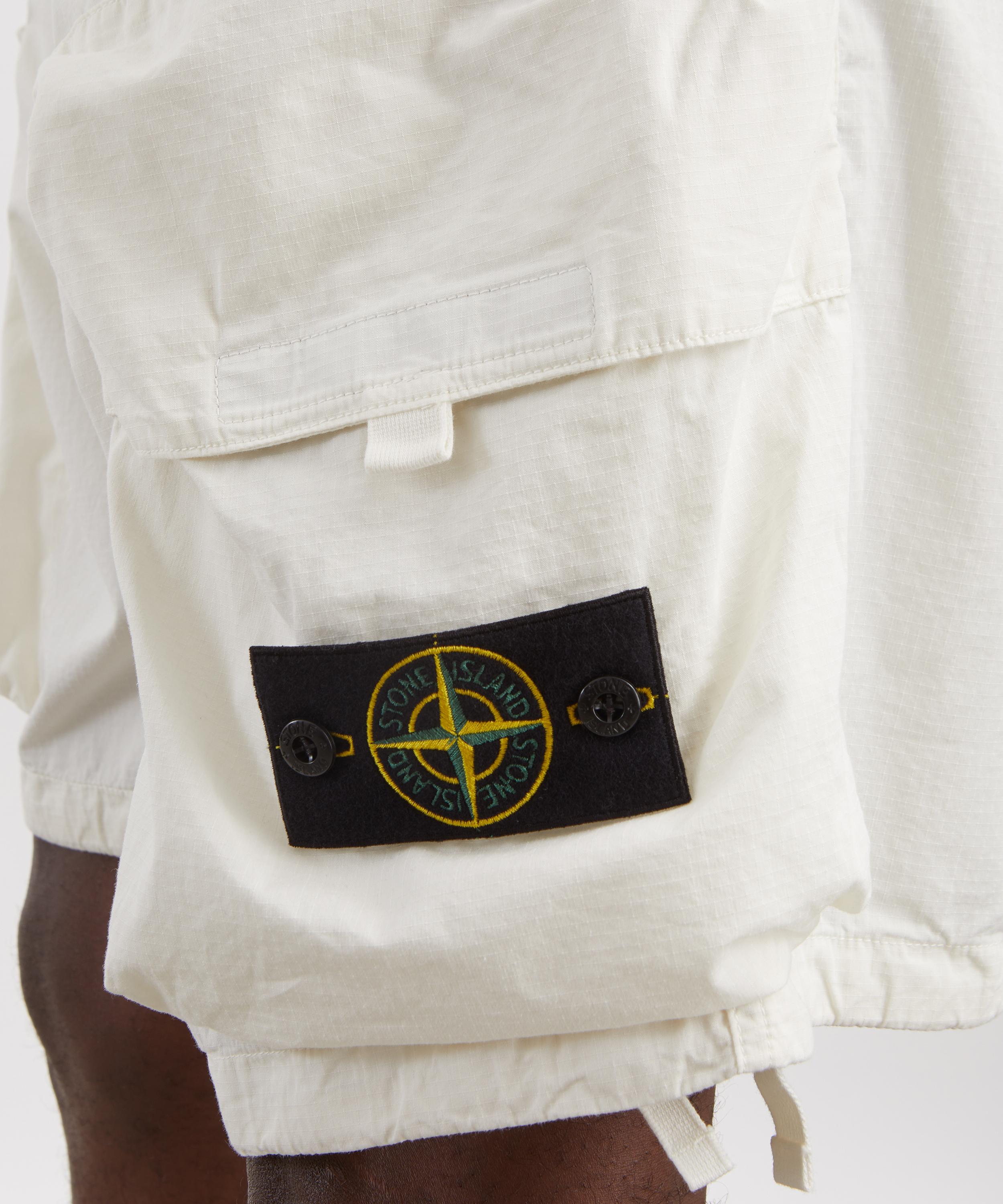 Stone Island - Micro Ripstrop Cargo Shorts image number 4