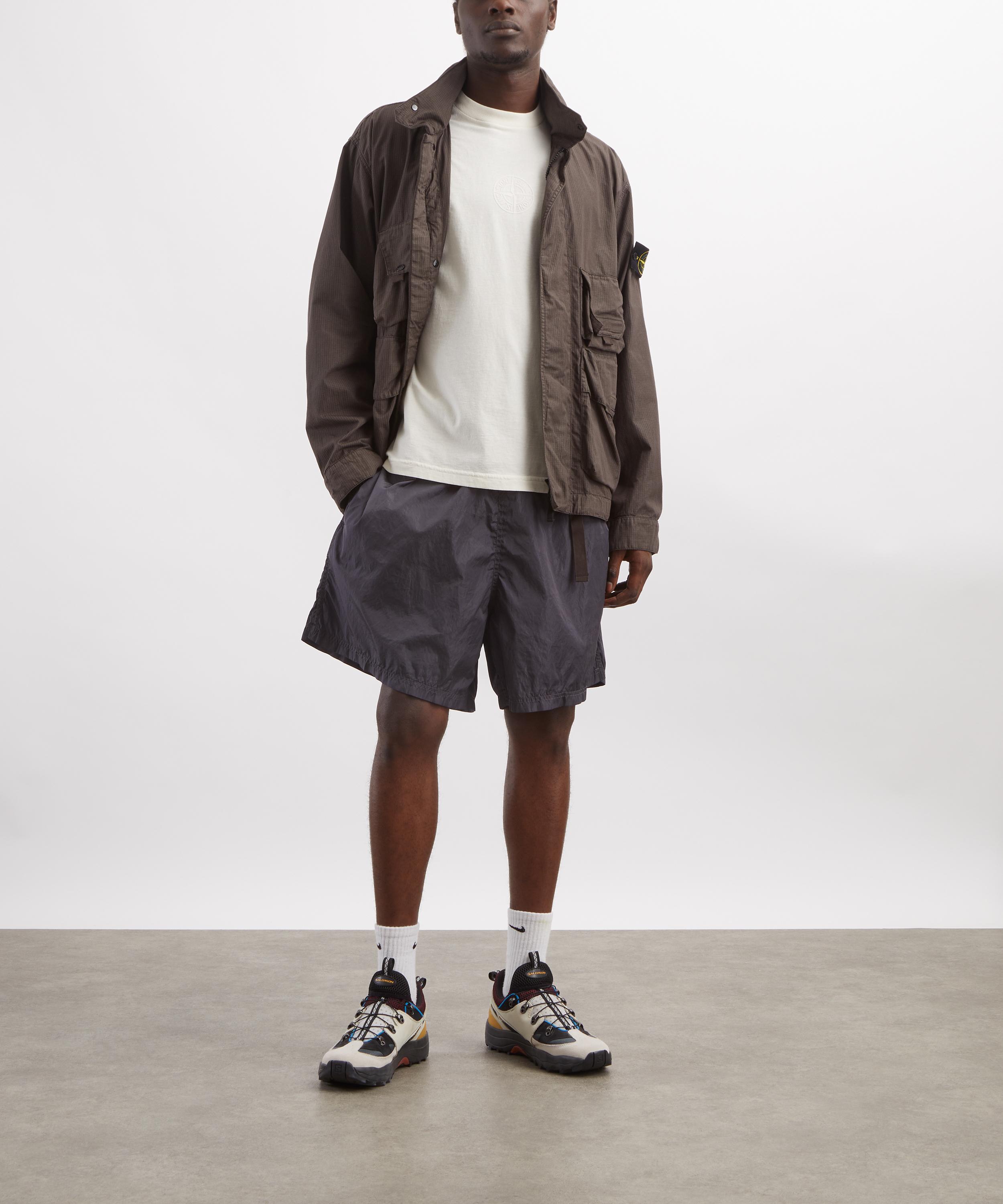 Stone Island - Camo Compass Print Short Sleeve T-Shirt image number 1