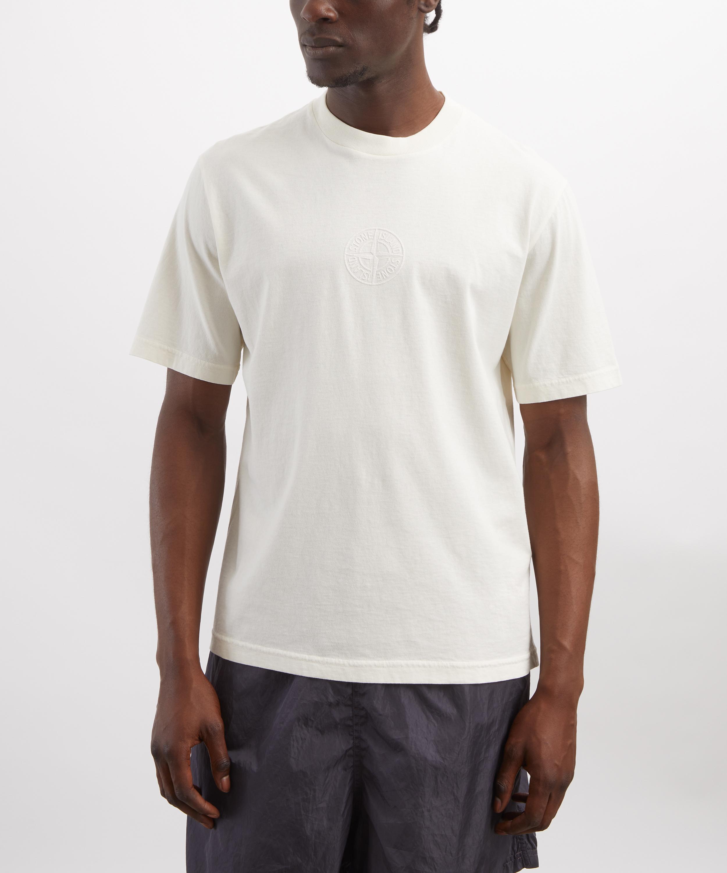 Stone Island - Camo Compass Print Short Sleeve T-Shirt image number 2