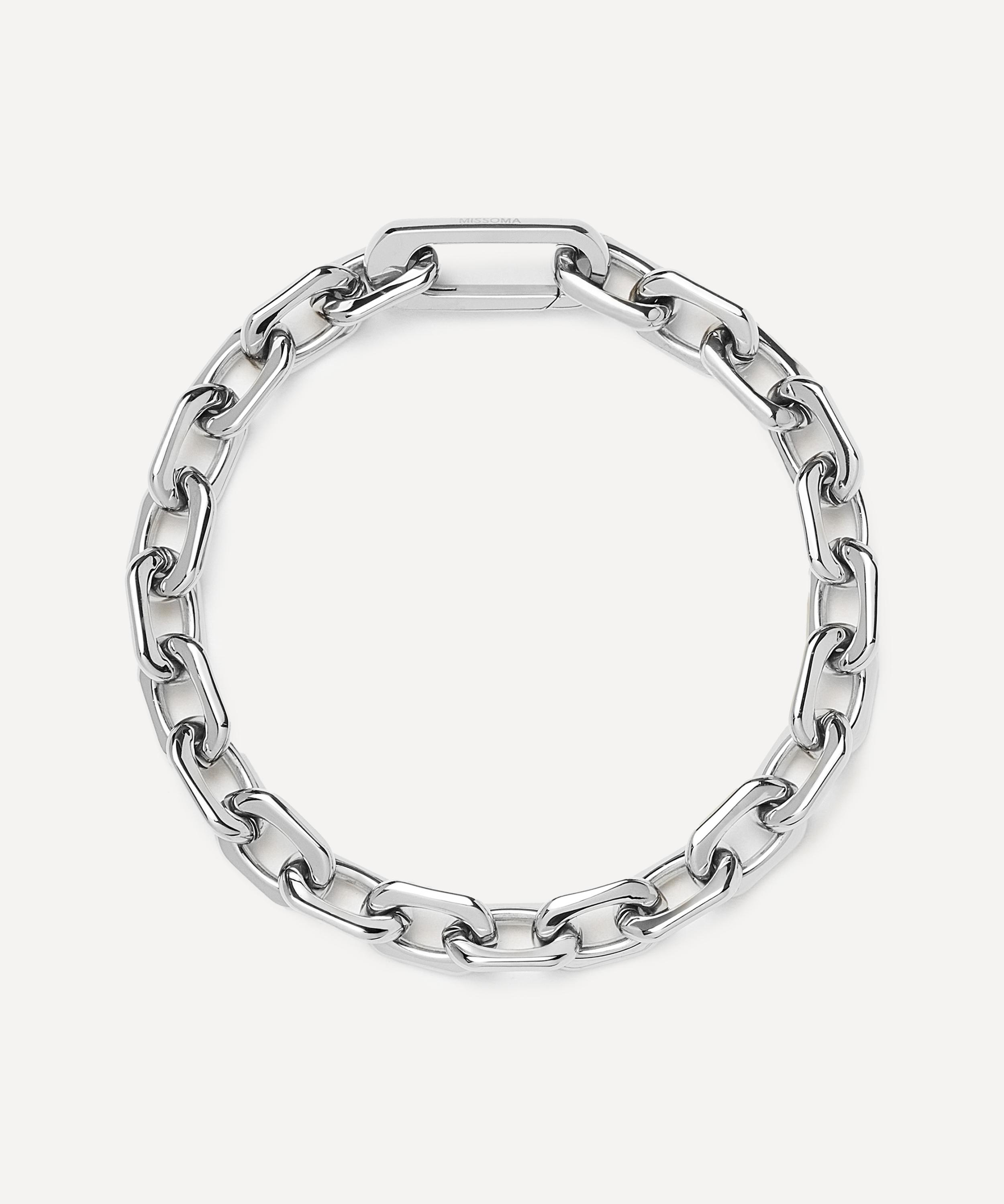 Missoma - Platinum-Plated Mariner Chain Bracelet image number 0