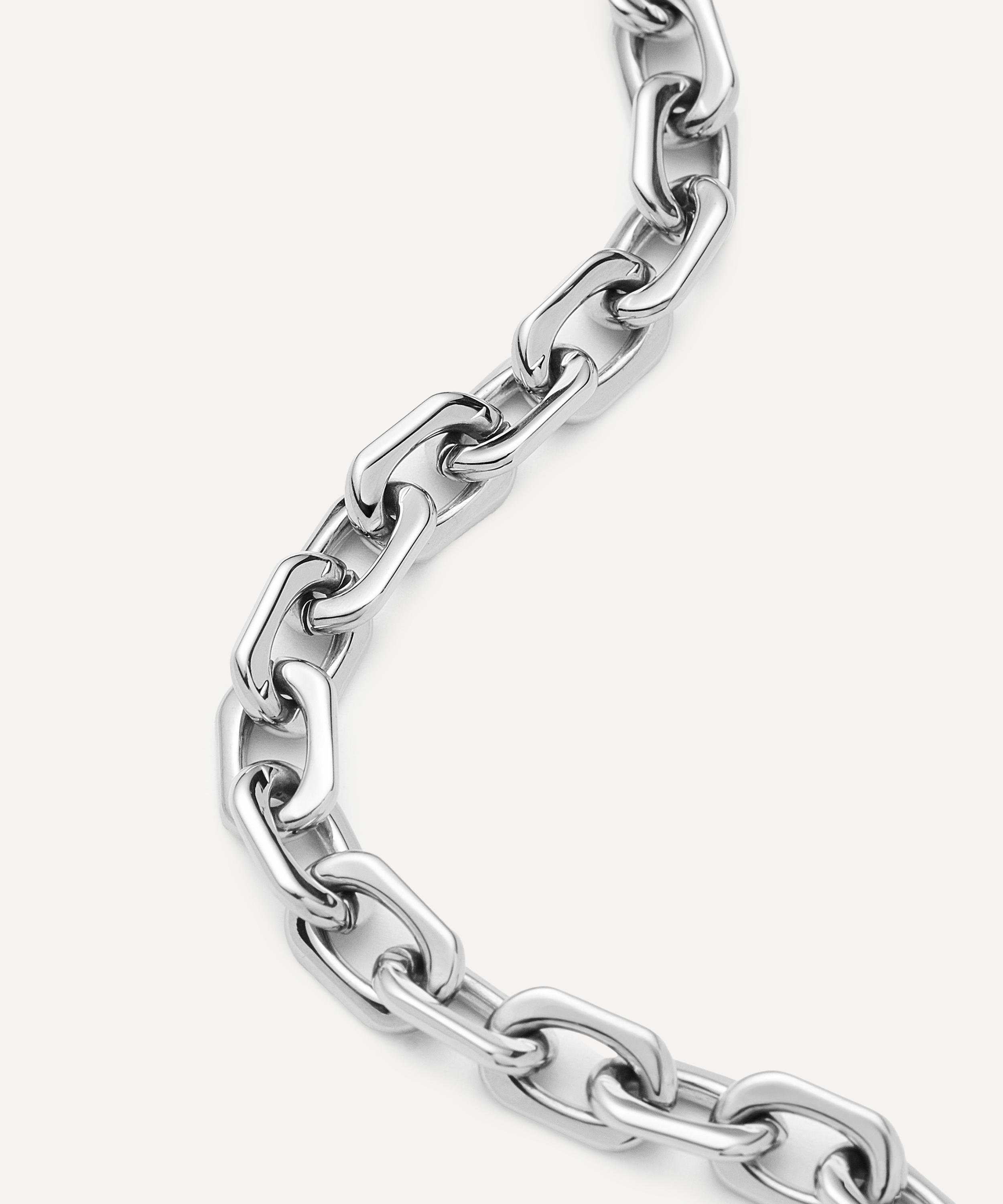 Missoma - Platinum-Plated Mariner Chain Bracelet image number 2