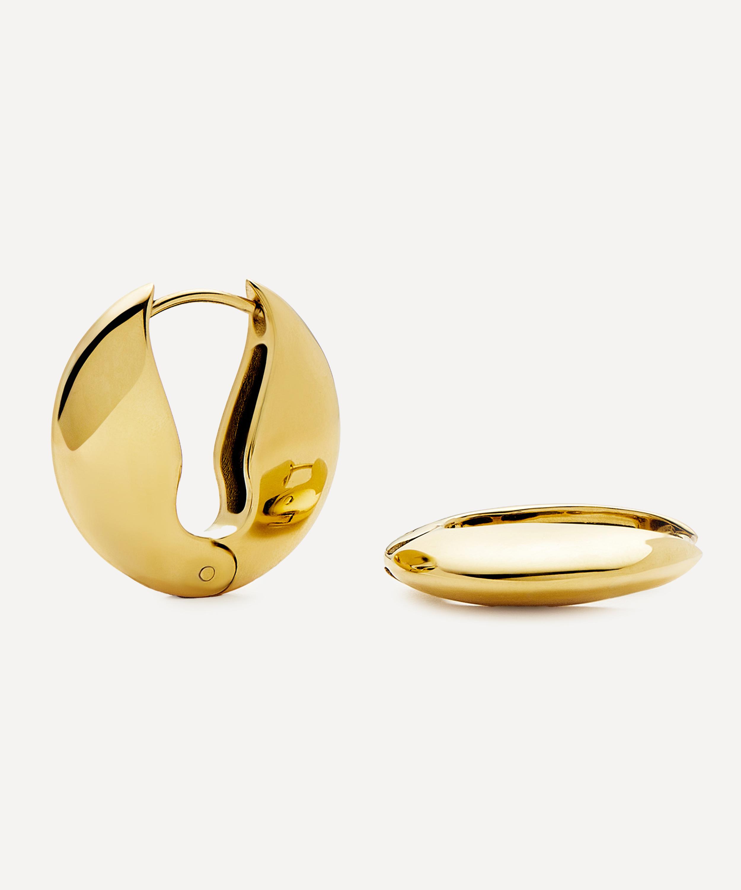 Missoma - 18ct Gold-Plated Hinged Small Hoop Earrings