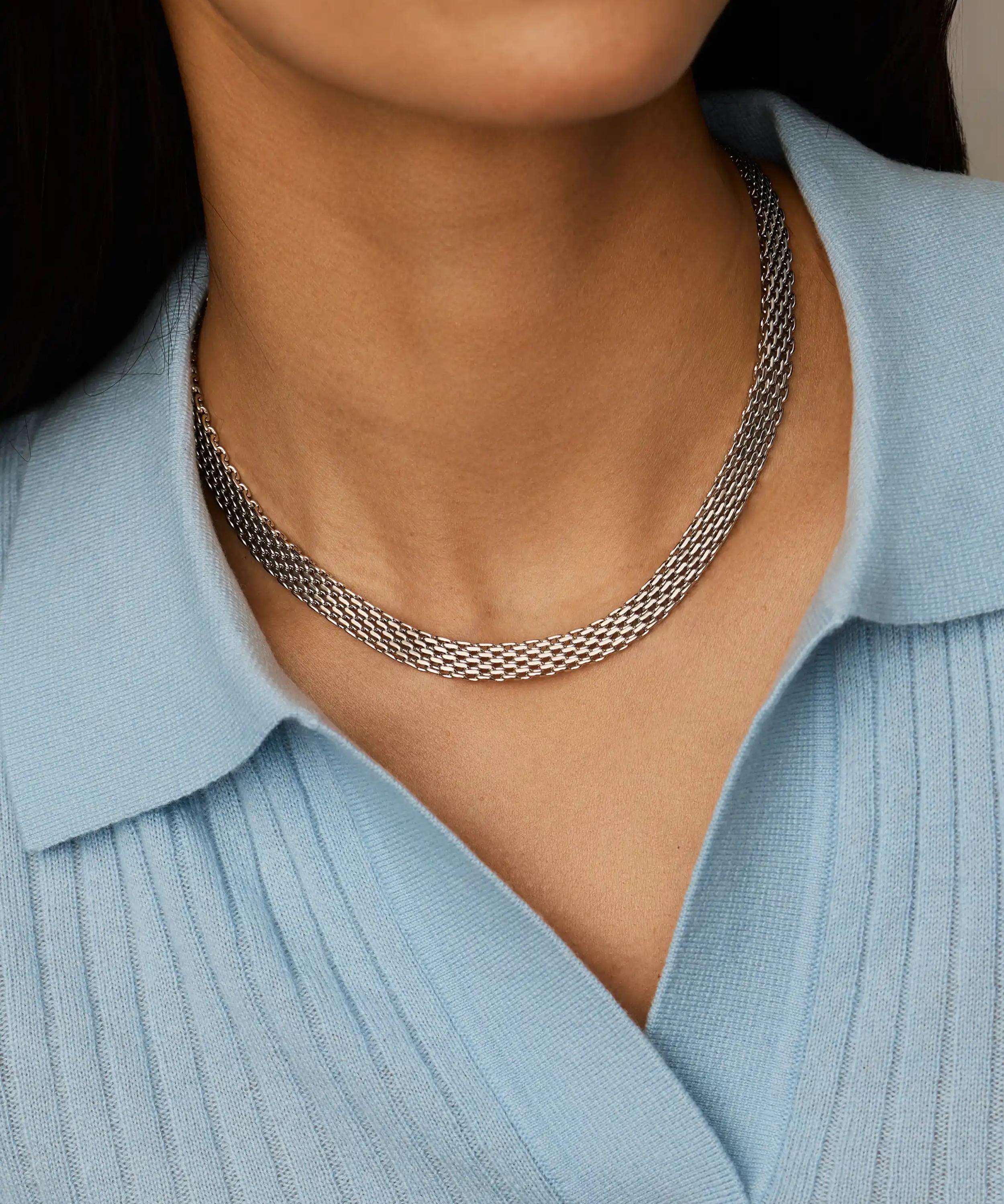 Missoma - 18ct Gold-Plated Heirloom Chain Choker Necklace image number 1