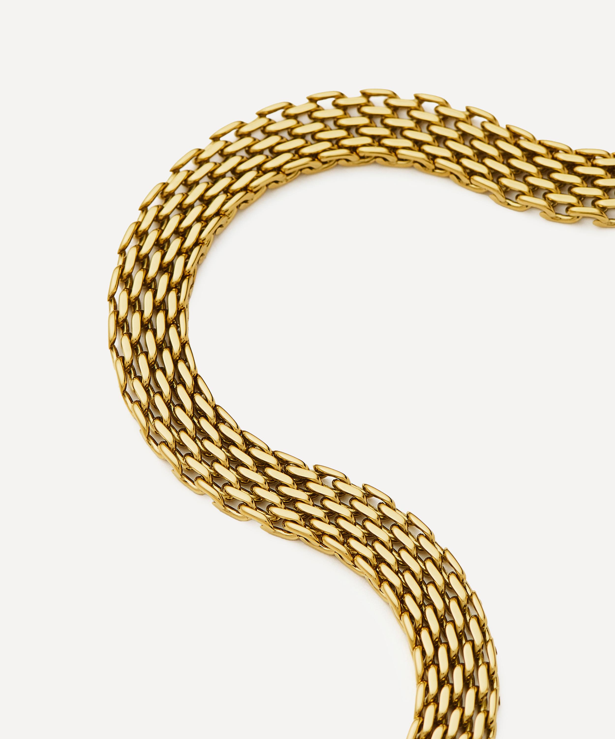 Missoma - 18ct Gold-Plated Heirloom Chain Choker Necklace image number 3