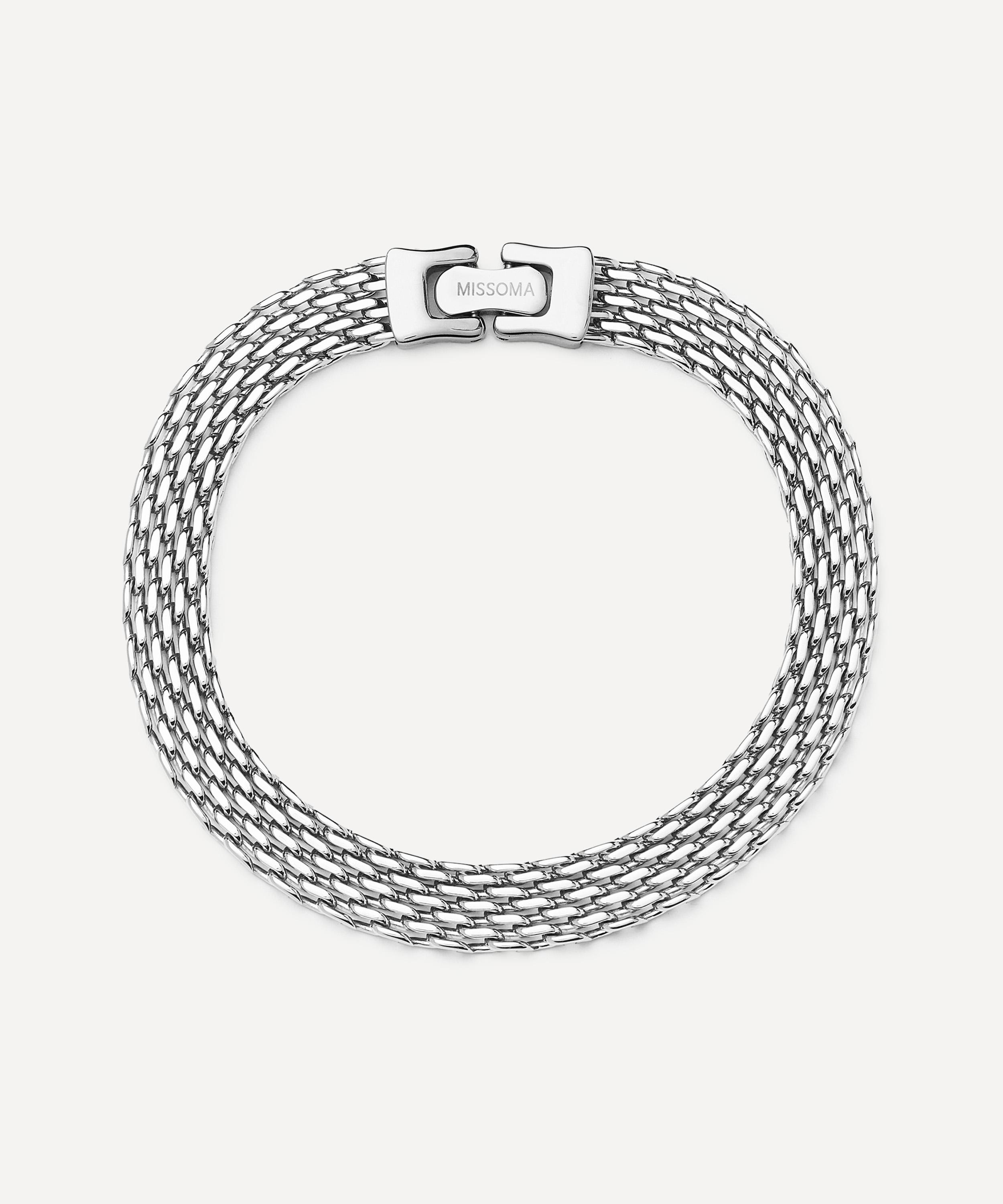 Missoma - Platinum-Plated Heirloom Chain Bracelet