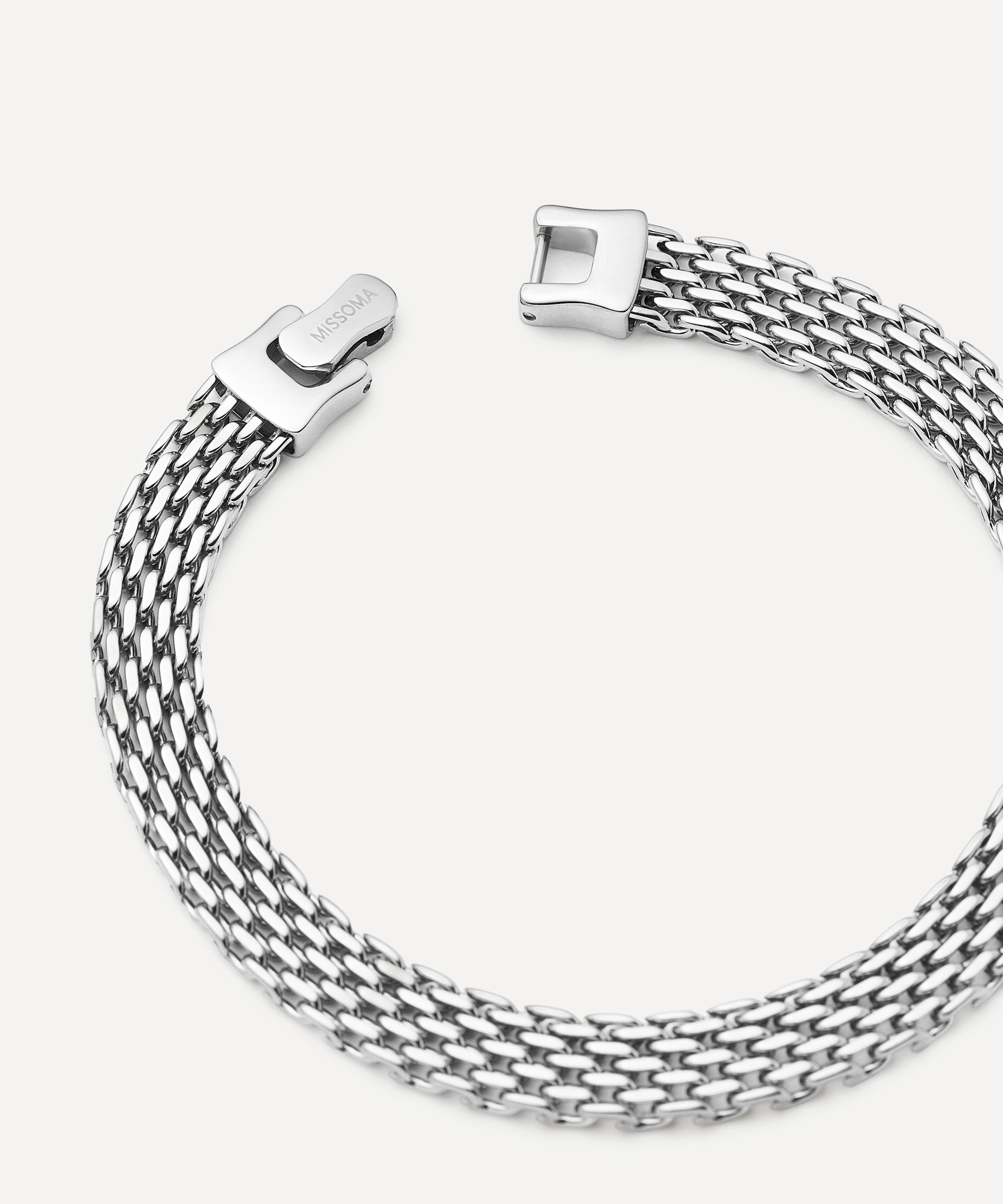 Missoma - Platinum-Plated Heirloom Chain Bracelet image number 2