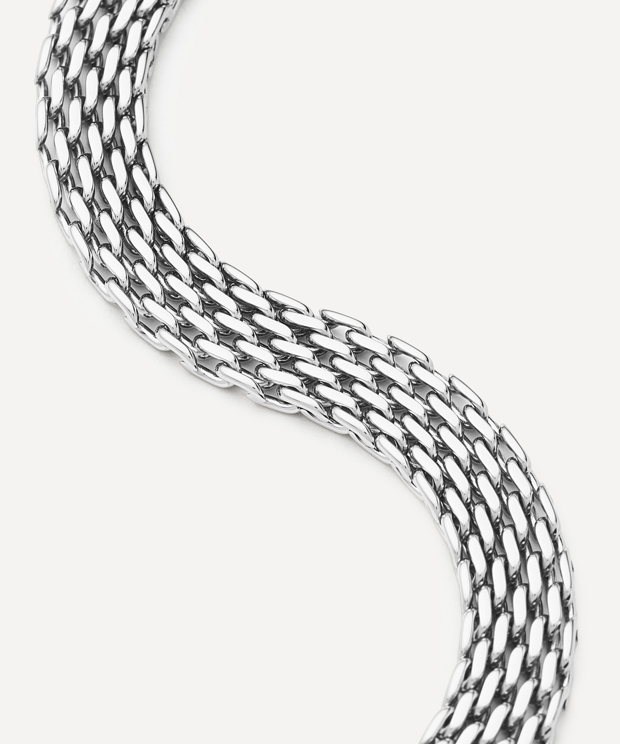 Missoma - Platinum-Plated Heirloom Chain Bracelet image number 3