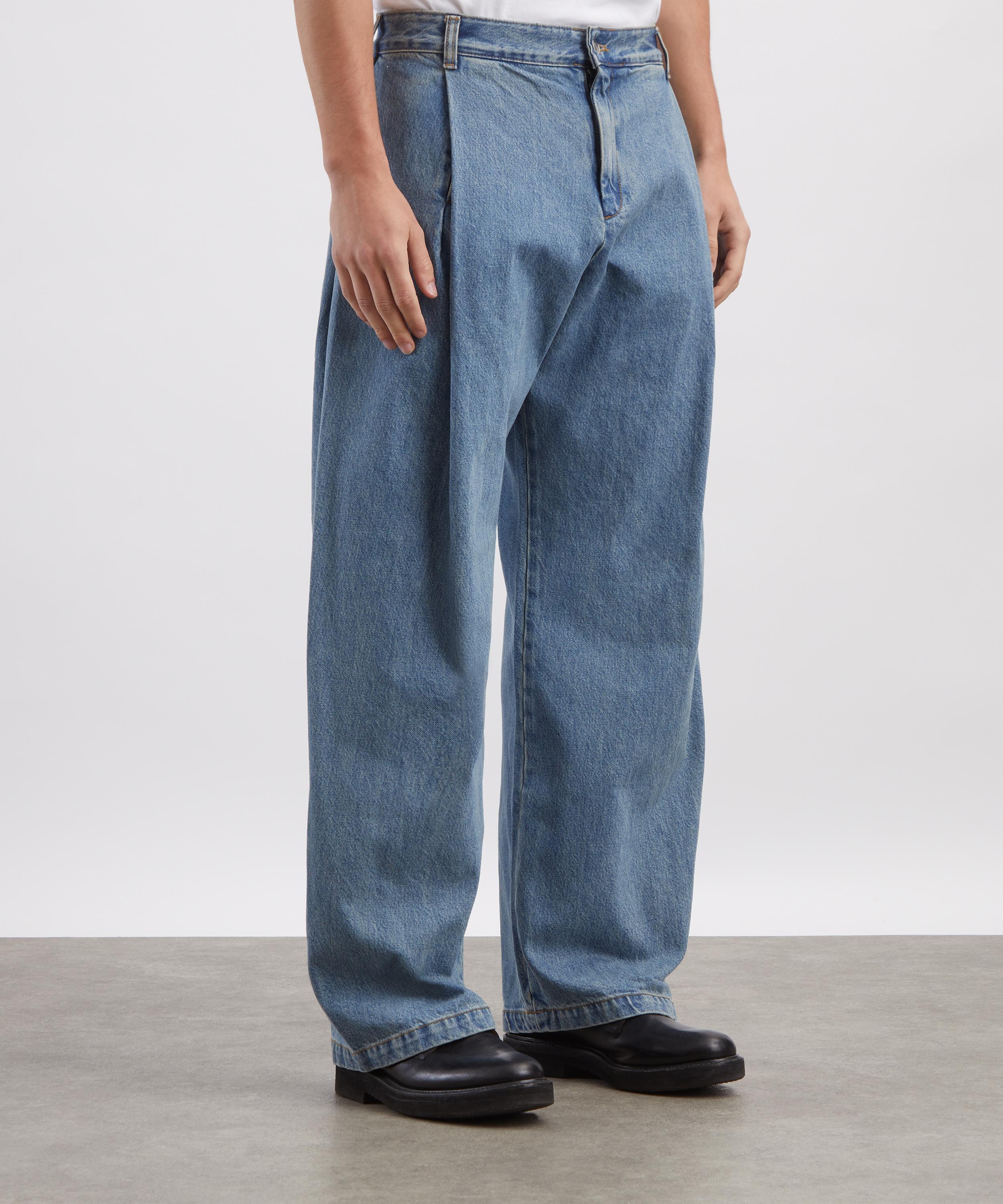 Seventh - Denim 410 Bermuda Denim Jeans in Vintage Tide Blue Wash image number 2