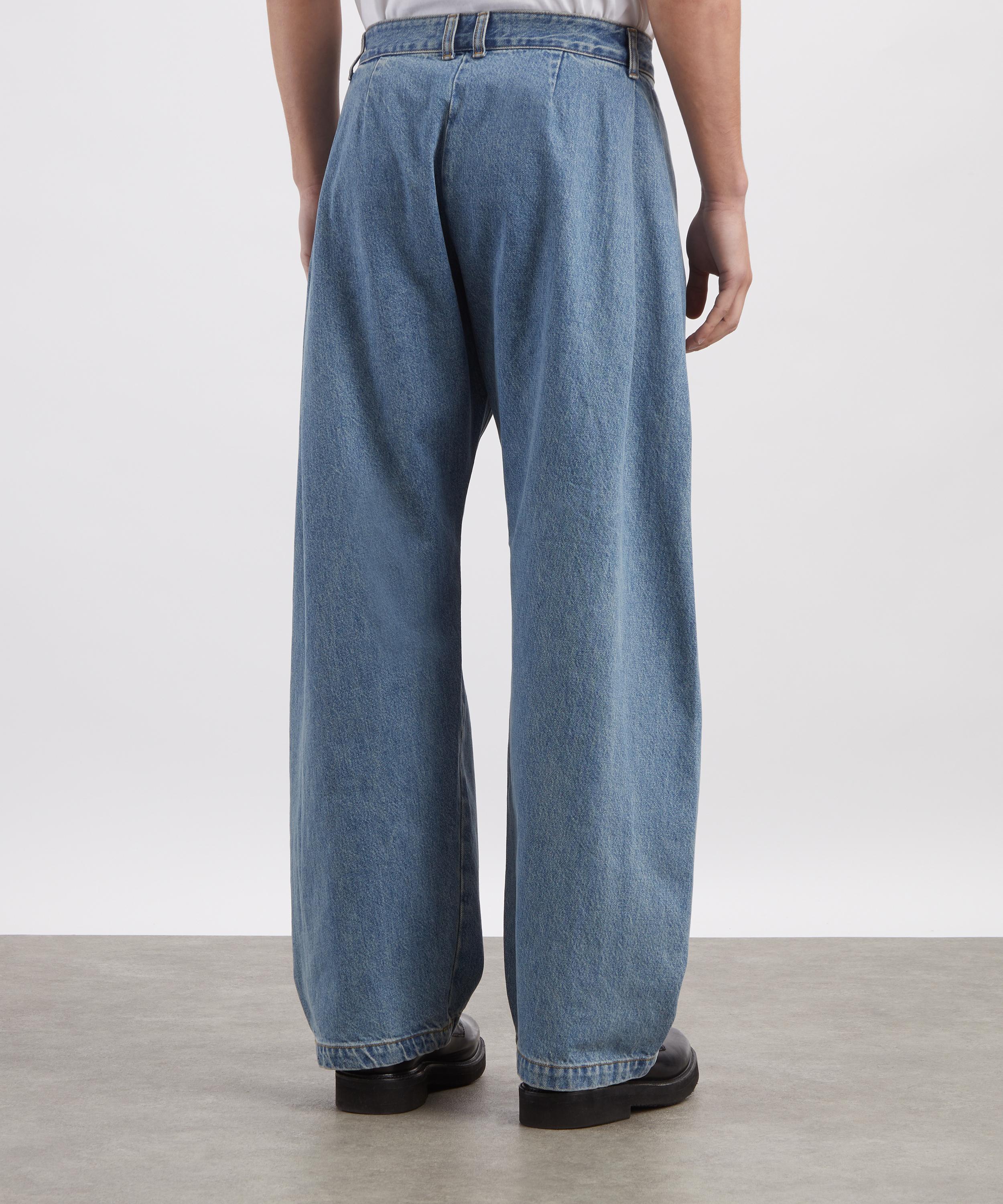 Seventh - Denim 410 Bermuda Denim Jeans in Vintage Tide Blue Wash image number 3