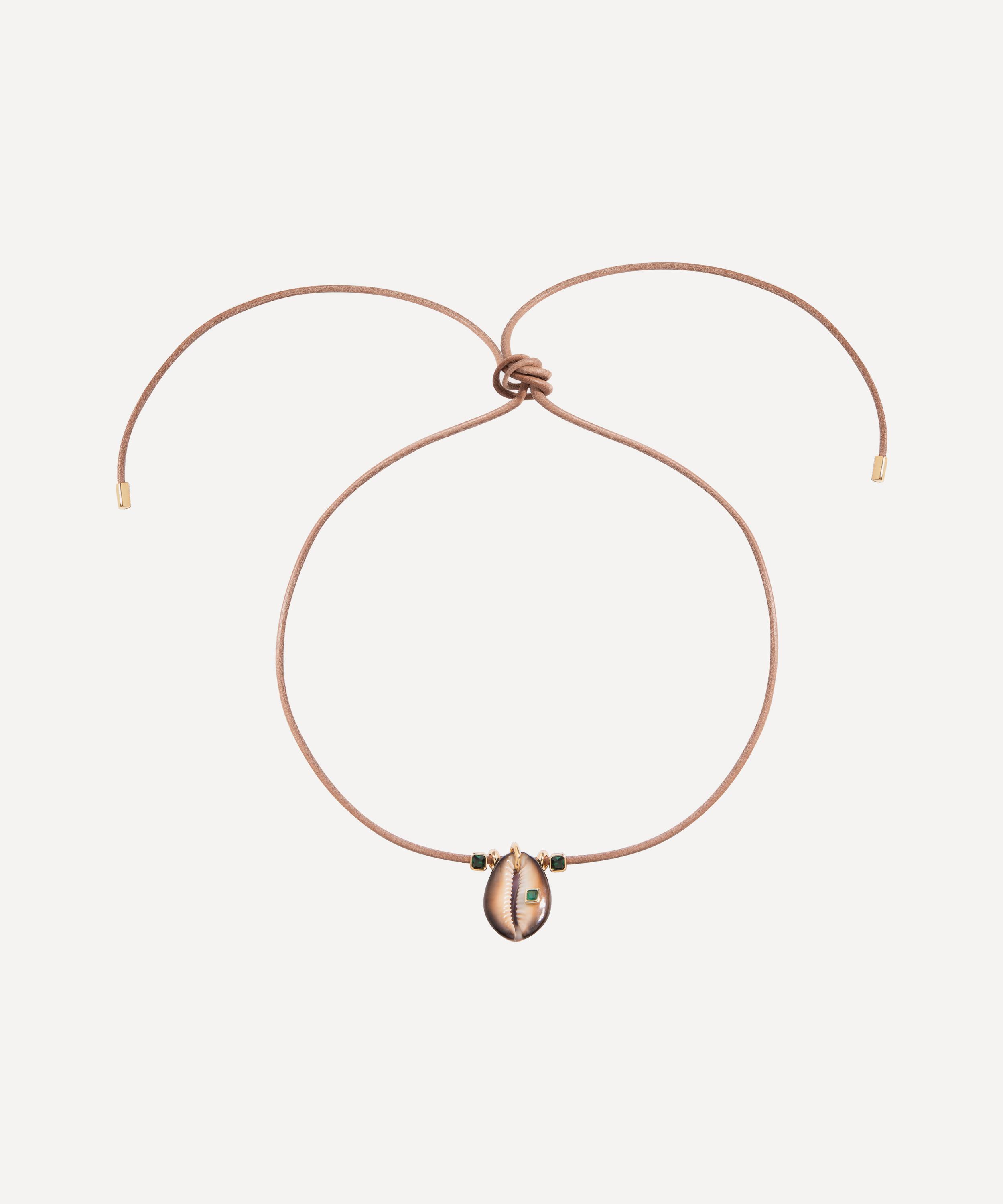 Martha Calvo - 14ct Gold-Plated Raya Cord Necklace
