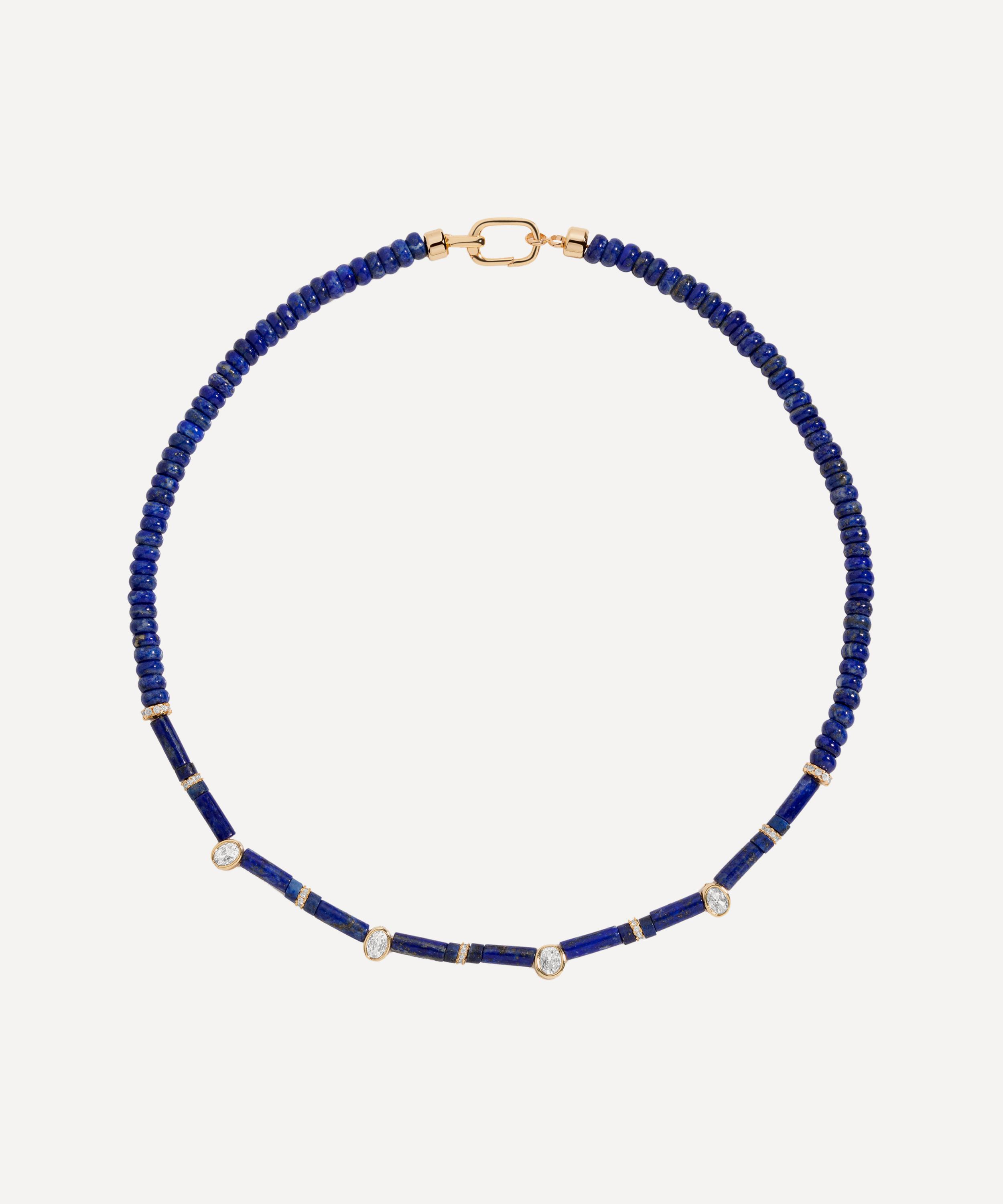 Martha Calvo - 14ct Gold-Plated Aster Bead Necklace