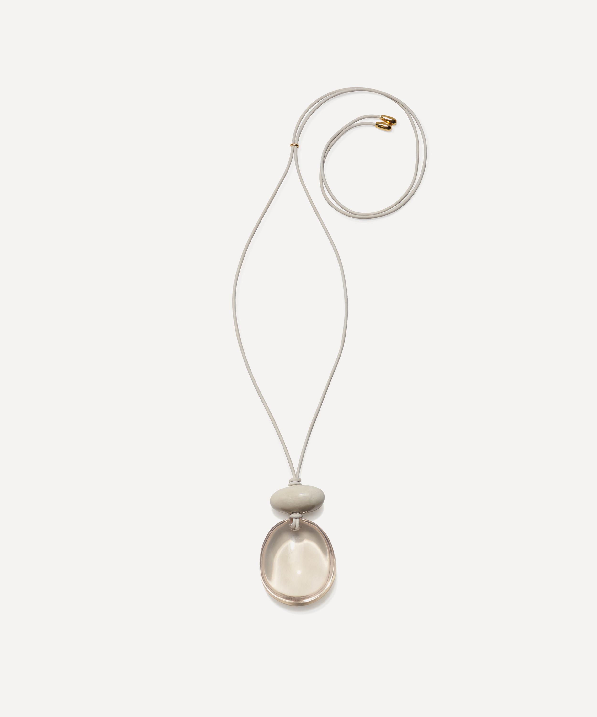 Lizzie Fortunato - Gold-Plated Lune Cord Necklace
