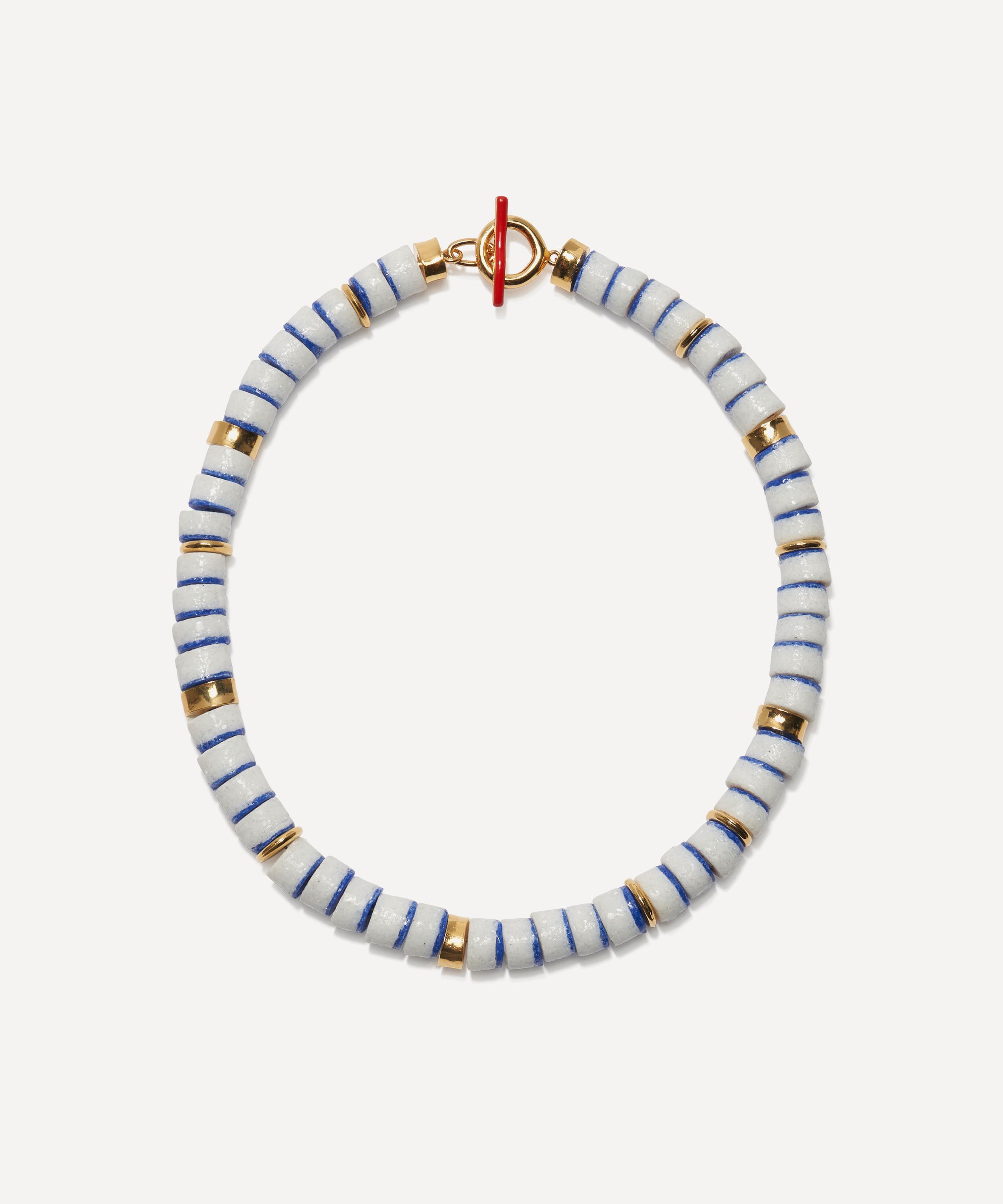 Lizzie Fortunato - Gold-Plated Lido Bead Necklace